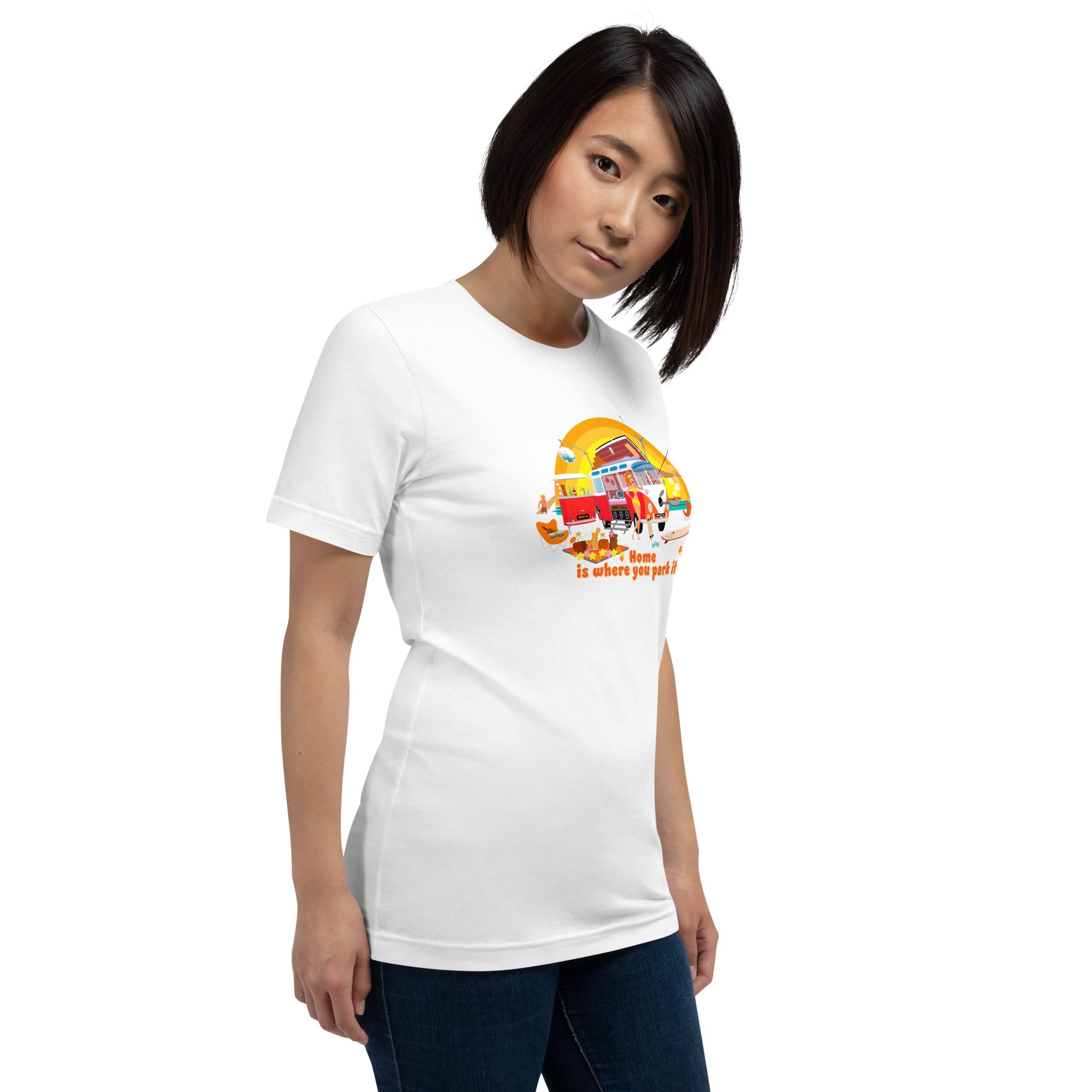 Unisex cotton t-shirt Ultra Combi on light colors