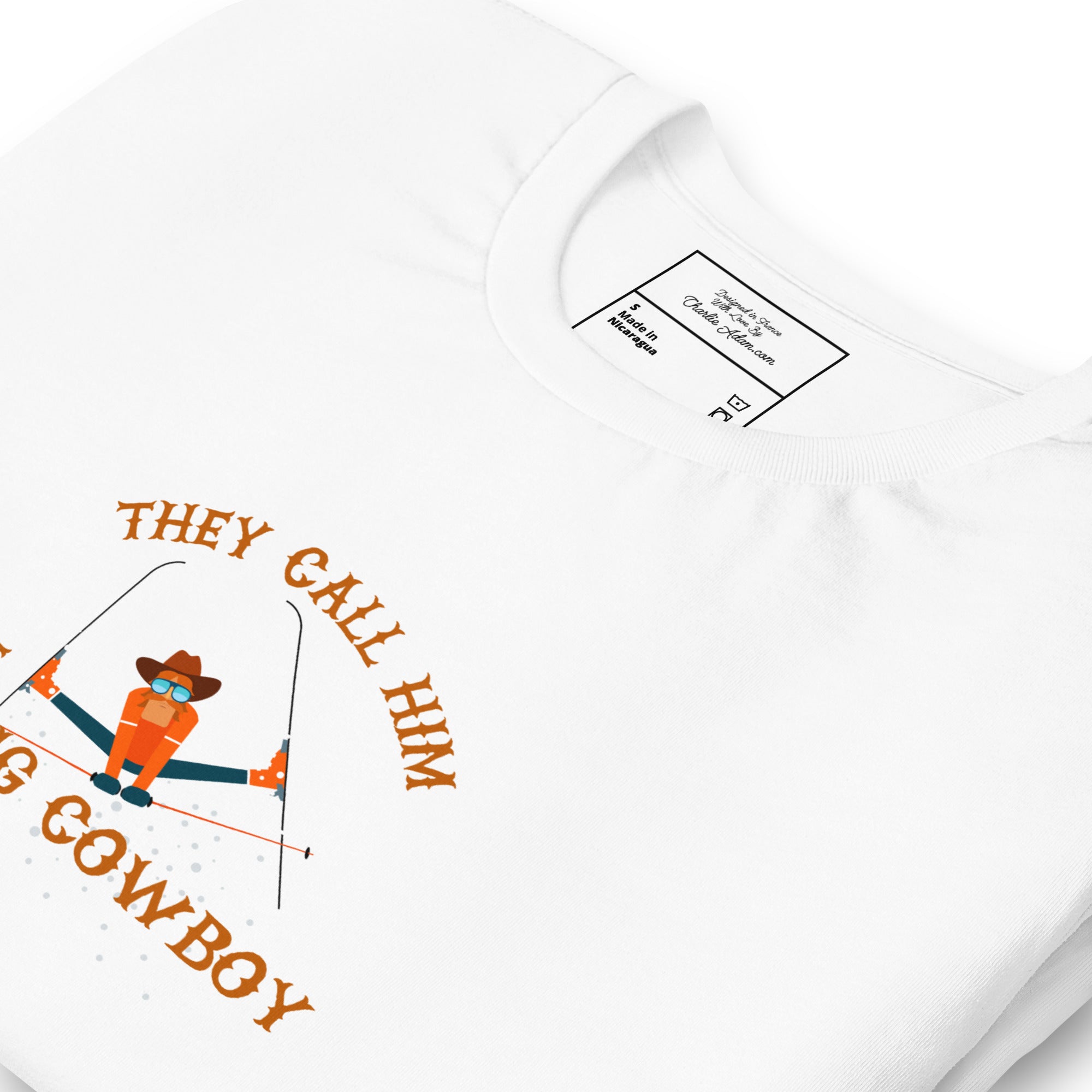 T-shirt en coton unisexe Hot Dogger sur couleurs claires