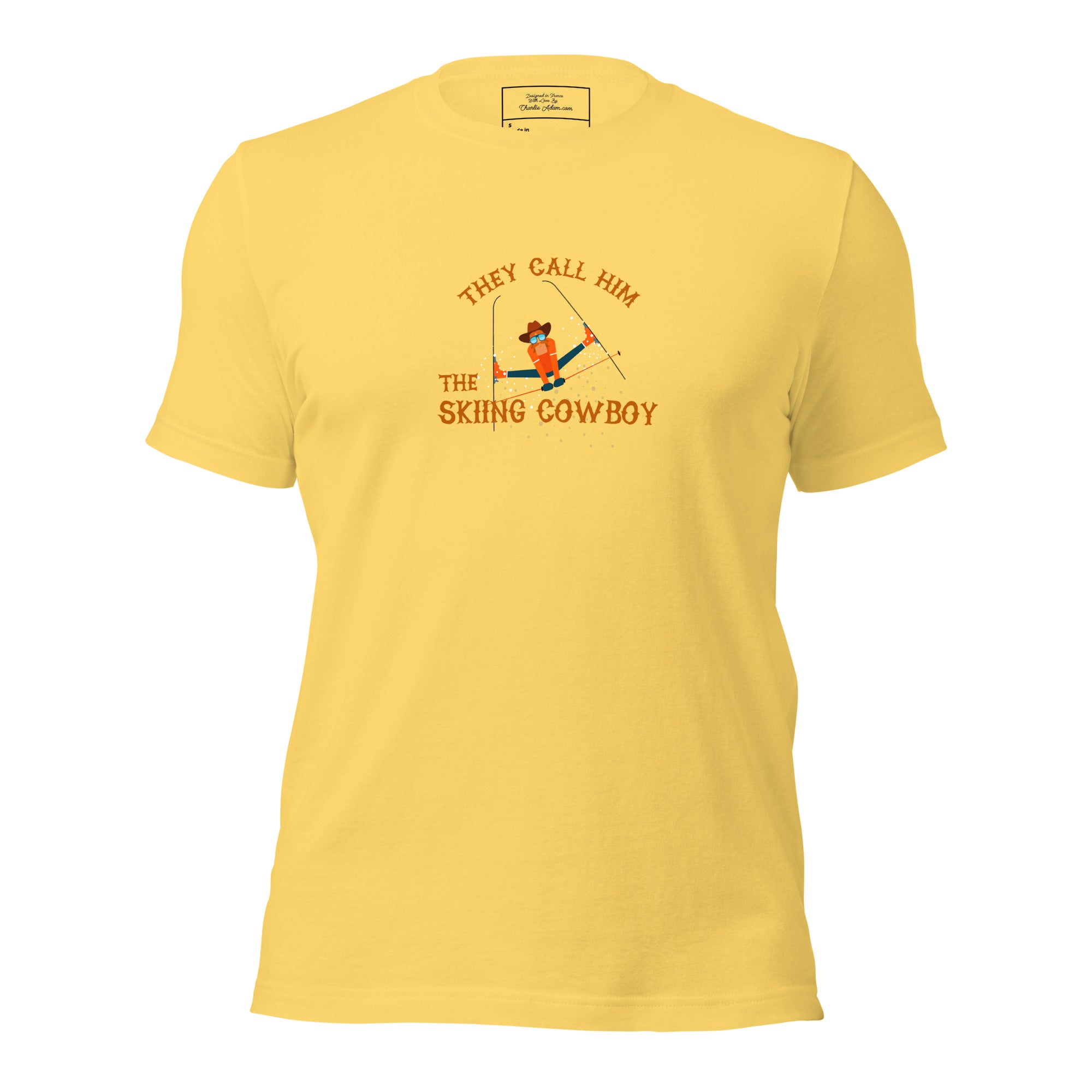 T-shirt en coton unisexe Hot Dogger sur couleurs vives