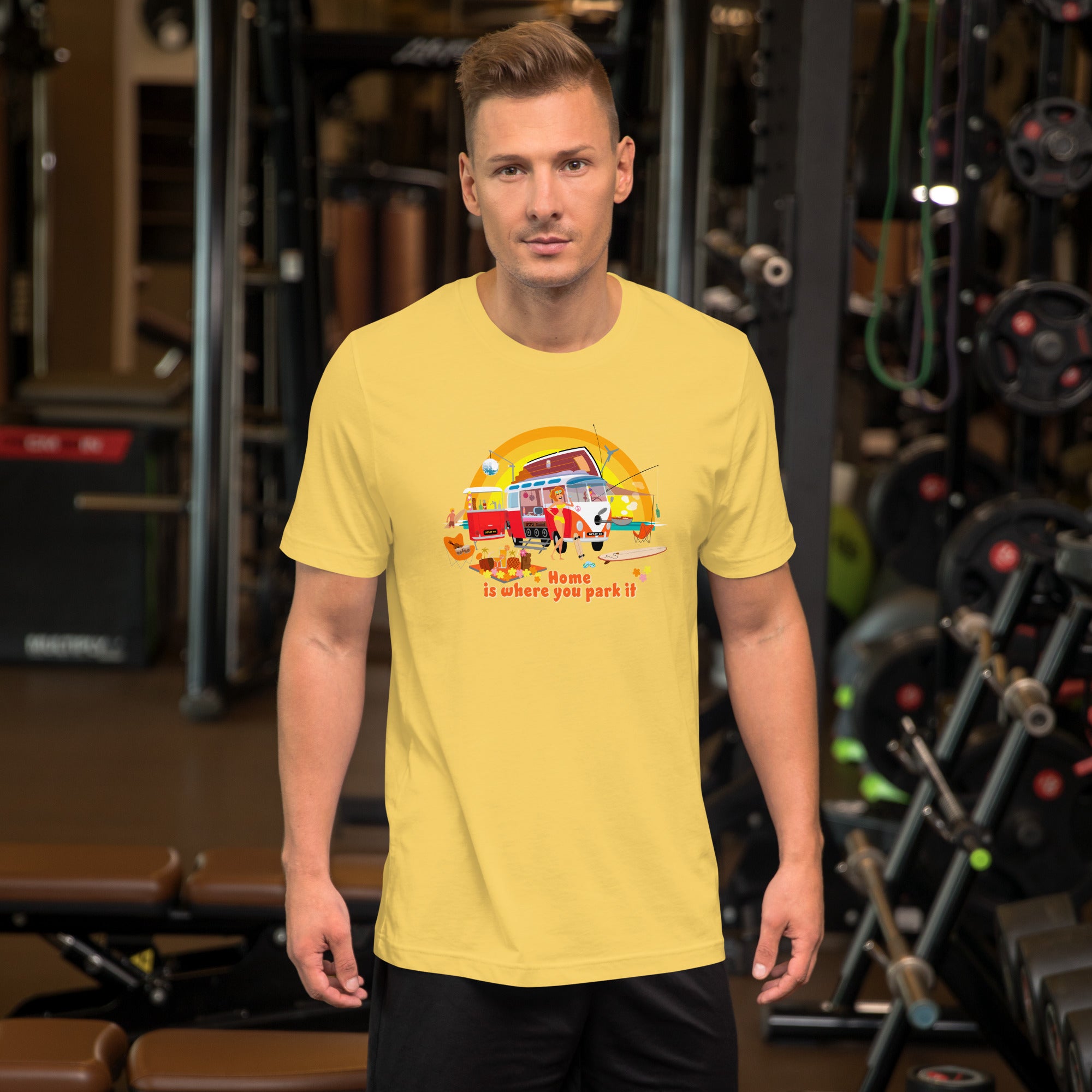 Unisex cotton t-shirt Ultra Combi on light colors