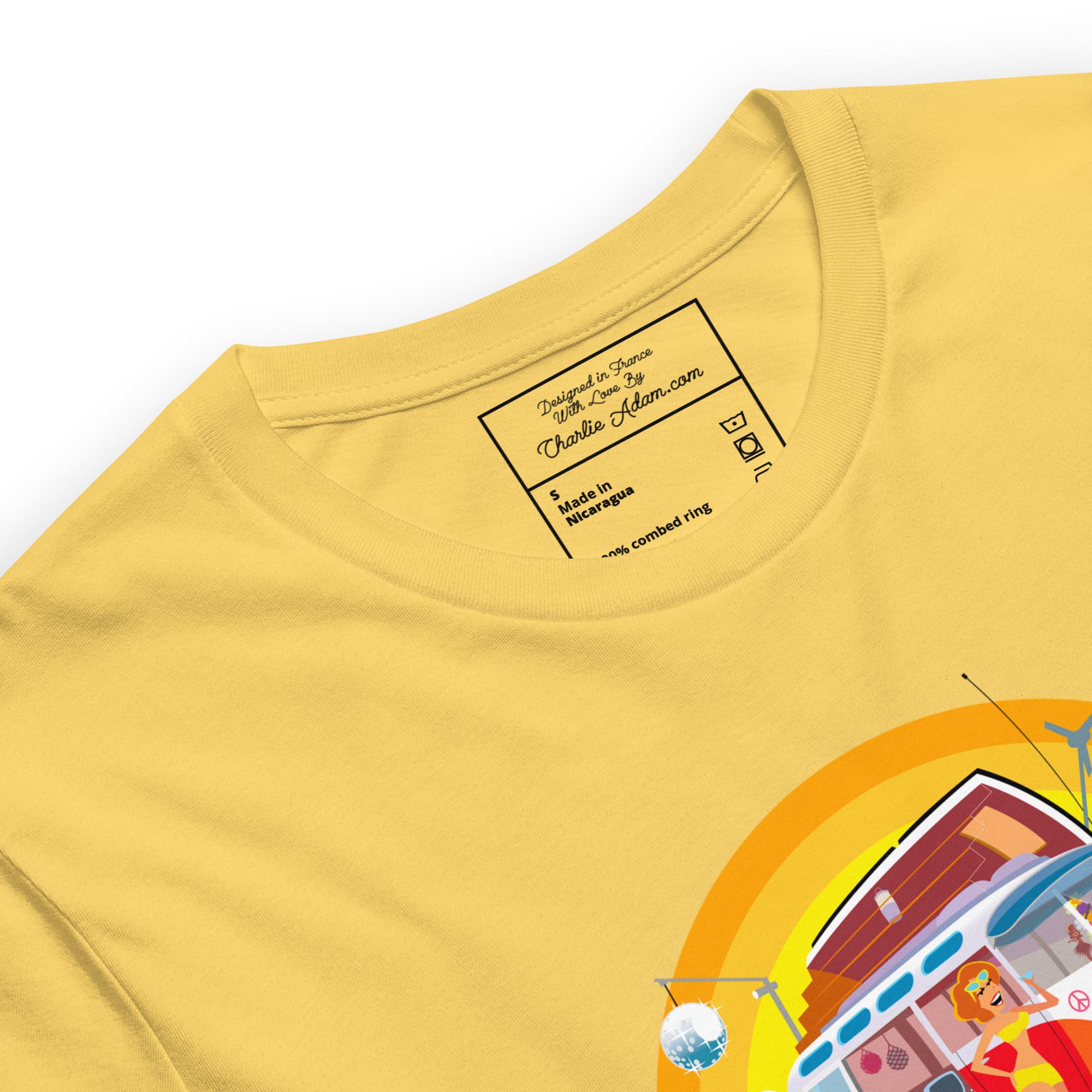 Unisex cotton t-shirt Ultra Combi on light colors