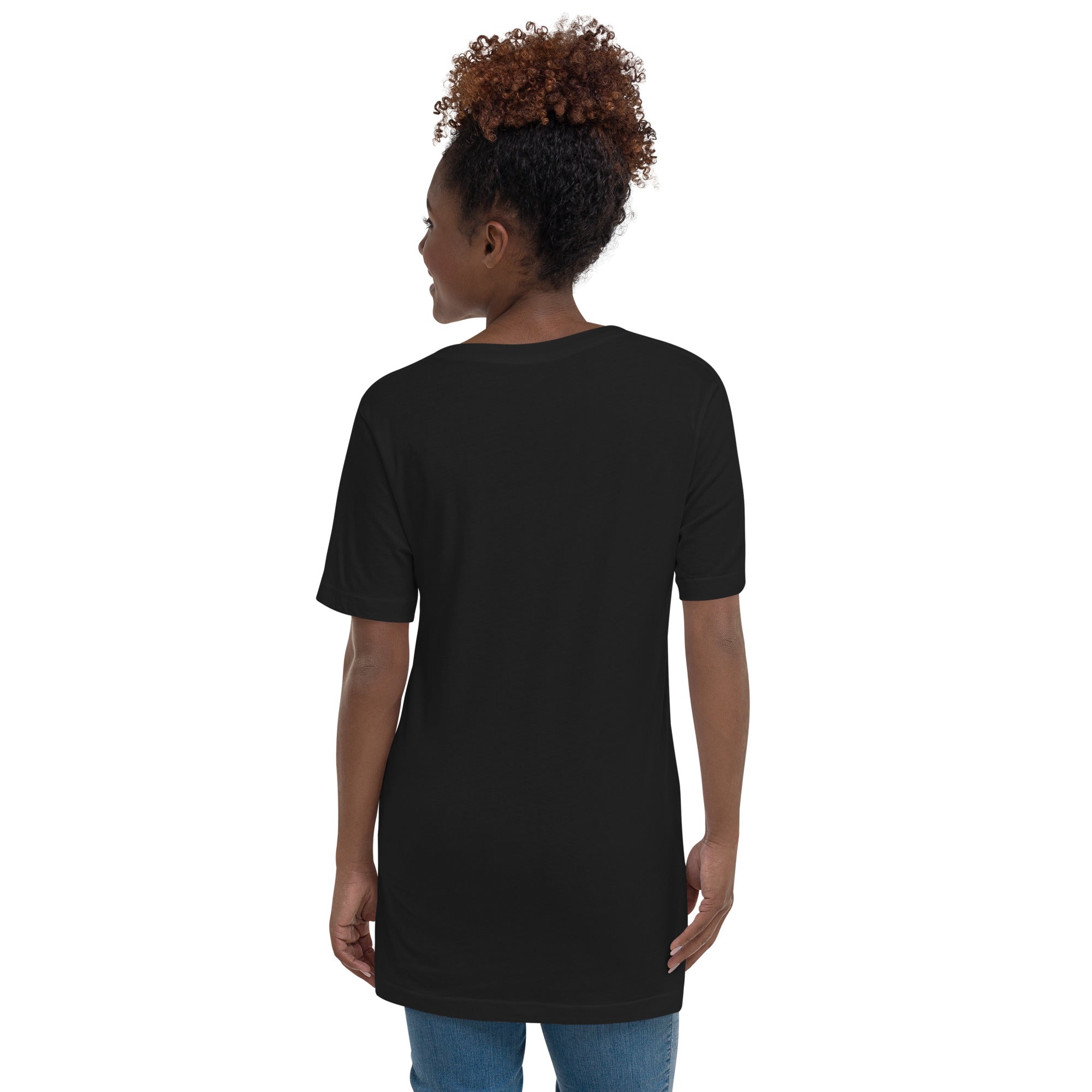 Unisex V-Neck T-Shirt White Surf Combi Home is where you park it