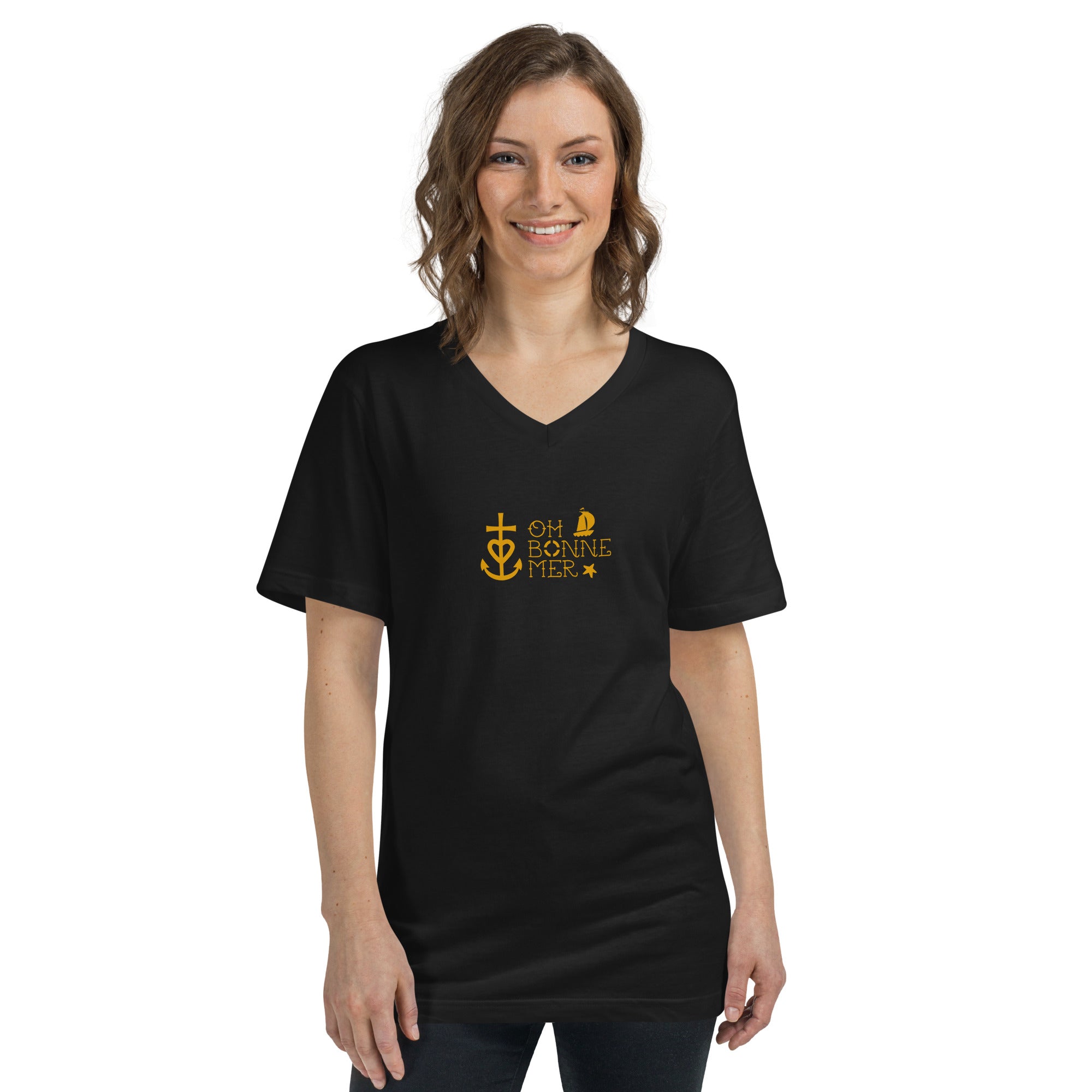 Unisex V-Neck T-Shirt Oh Bonne Mer 2