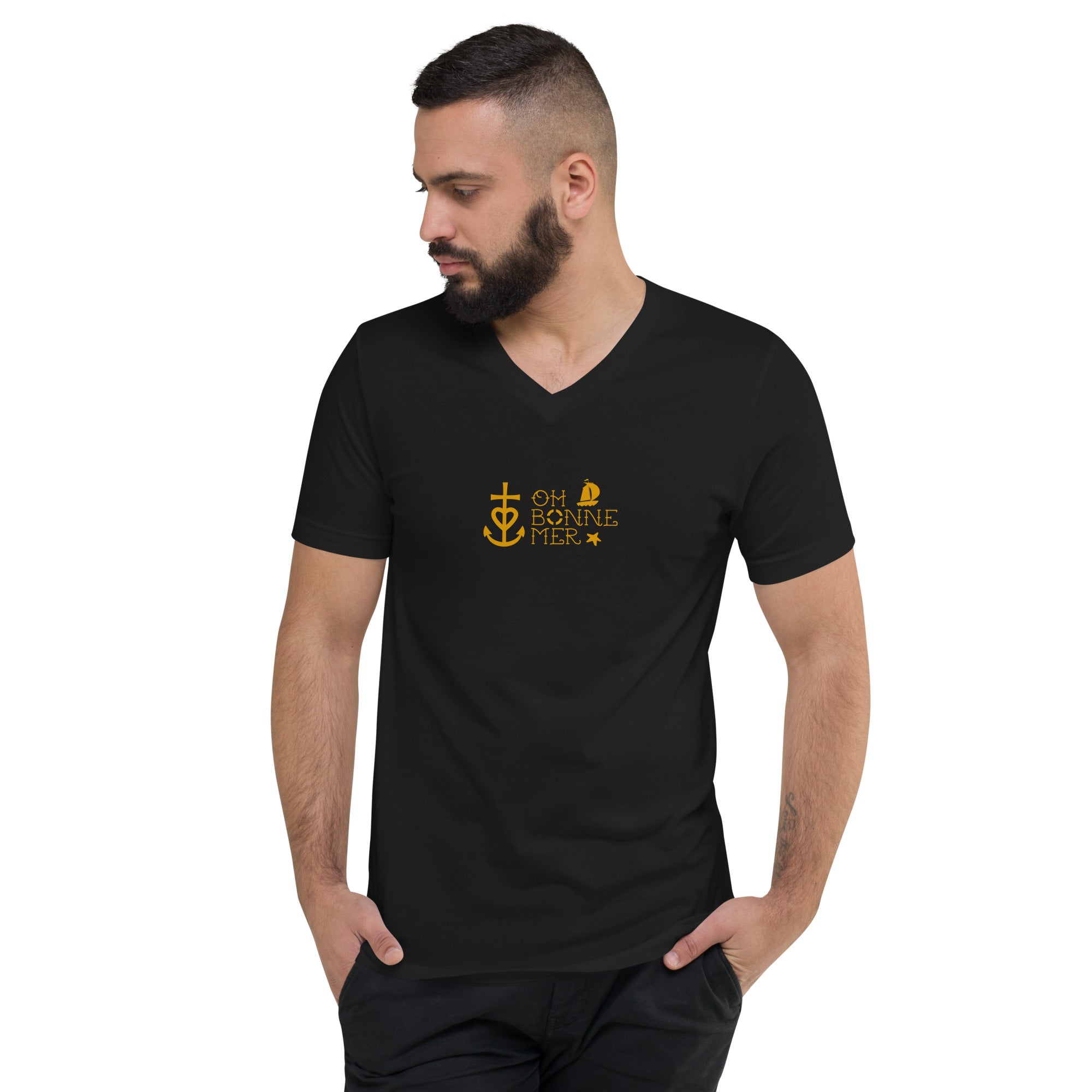 Unisex V-Neck T-Shirt Oh Bonne Mer 2