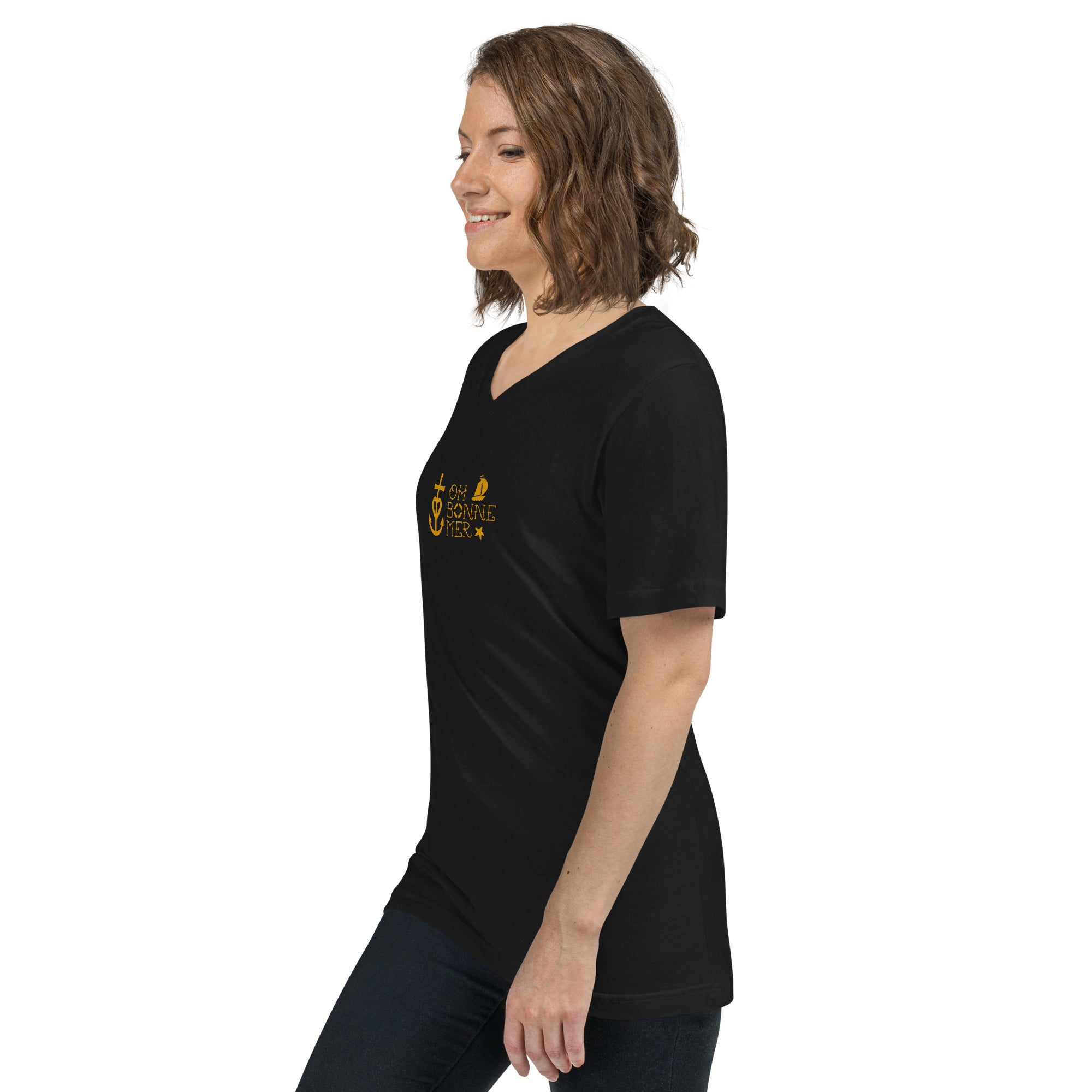 Unisex V-Neck T-Shirt Oh Bonne Mer 2