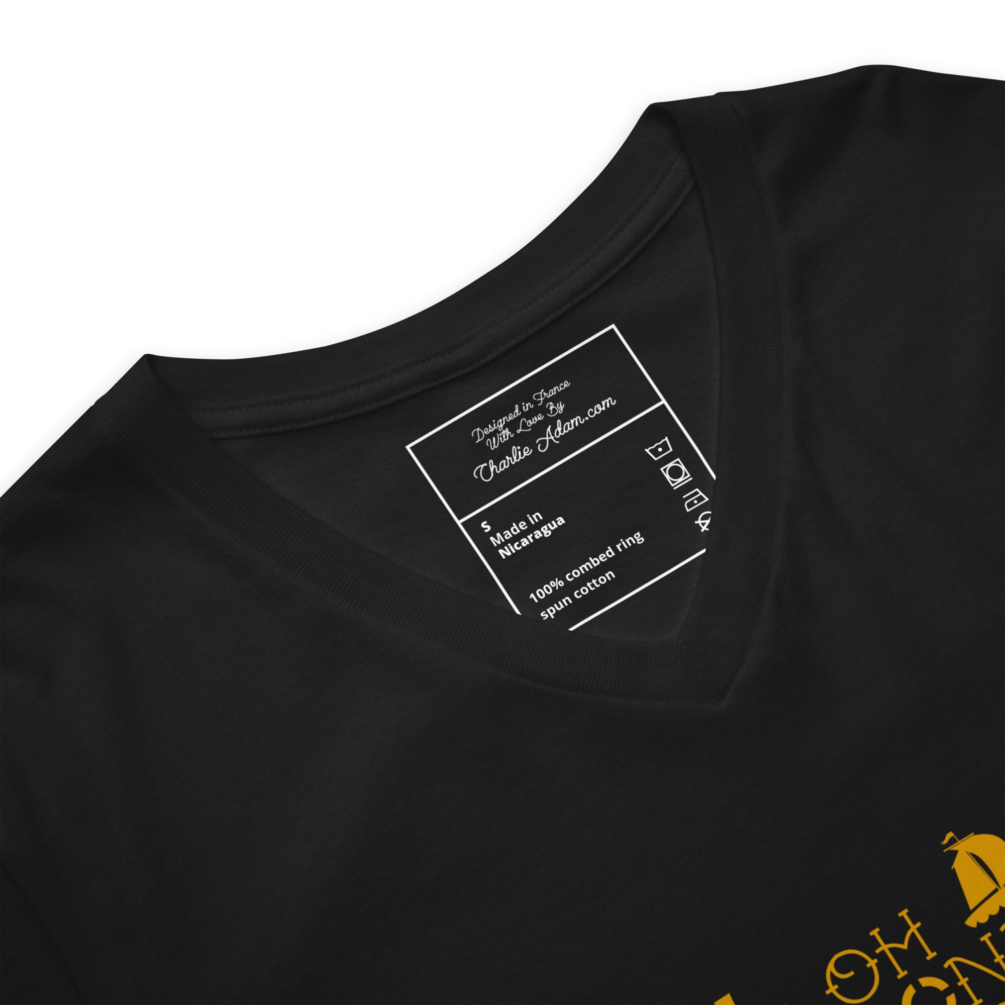 Unisex V-Neck T-Shirt Oh Bonne Mer 2