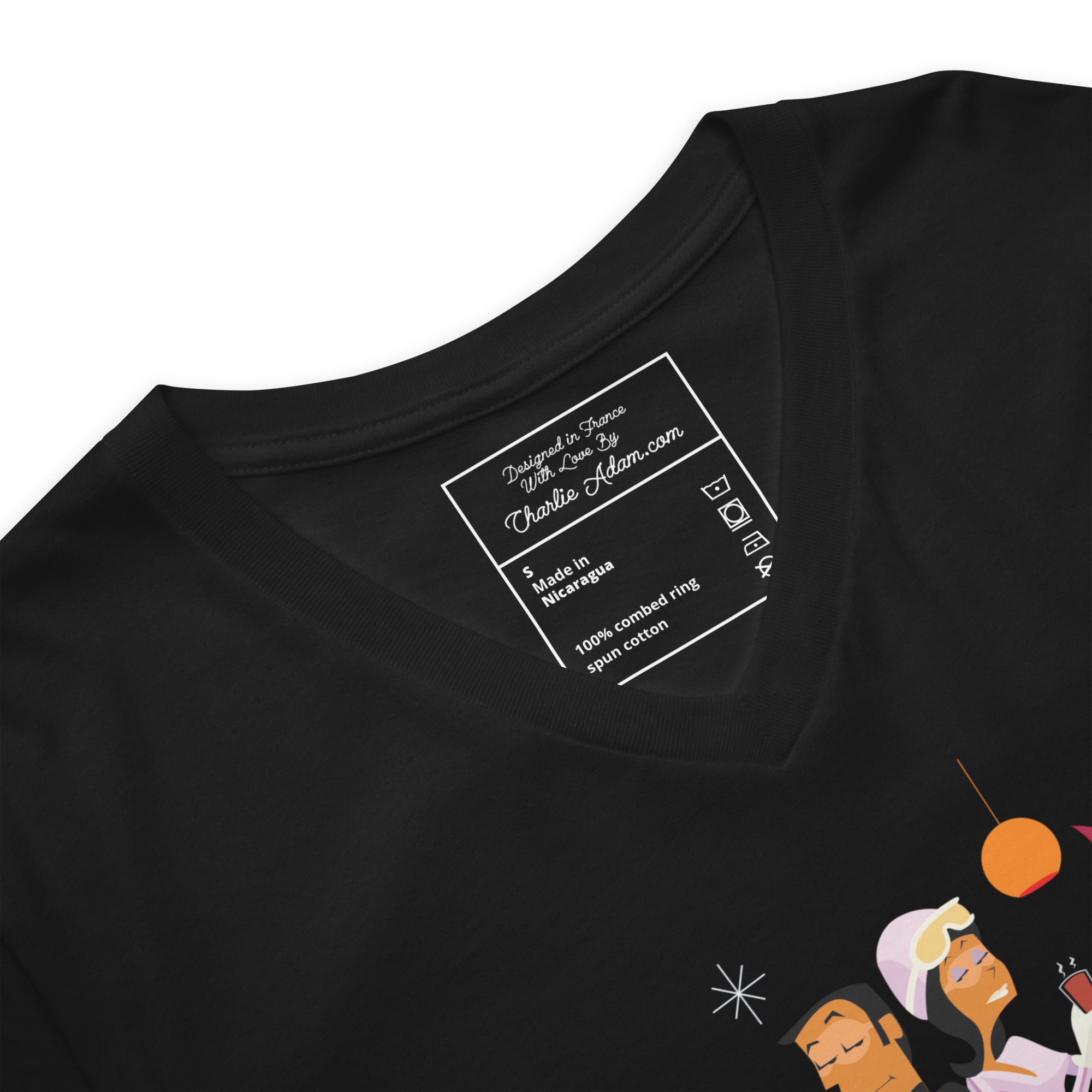 T-shirt unisexe Col V License To Chill Mission Après-Ski