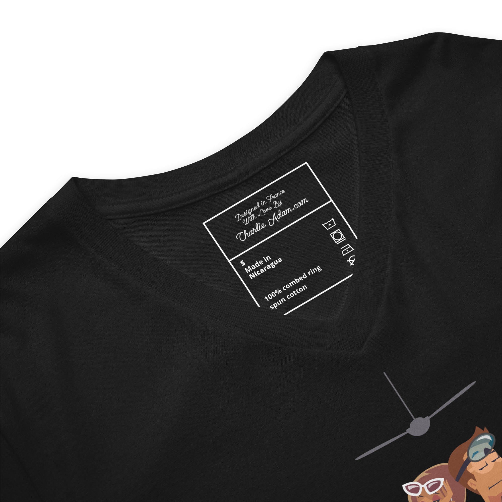 Unisex V-Neck T-Shirt License to Chill Vamos a la Playa