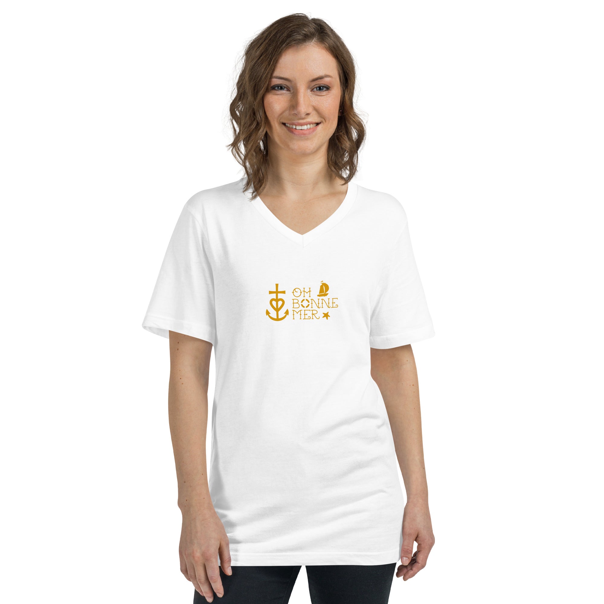 Unisex V-Neck T-Shirt Oh Bonne Mer 2
