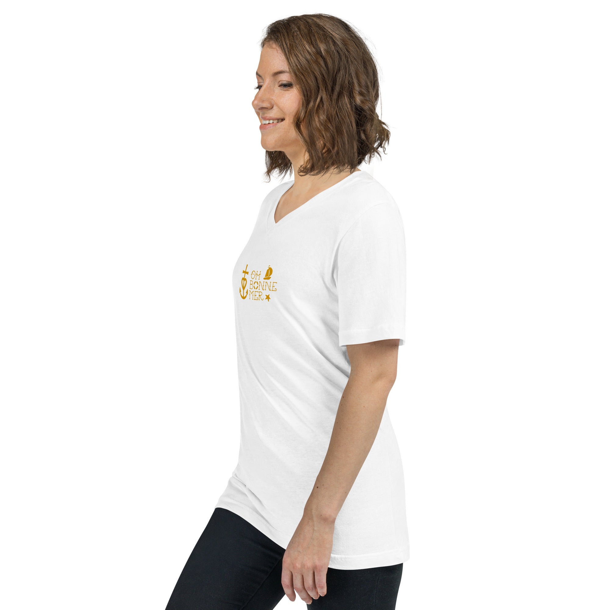 Unisex V-Neck T-Shirt Oh Bonne Mer 2