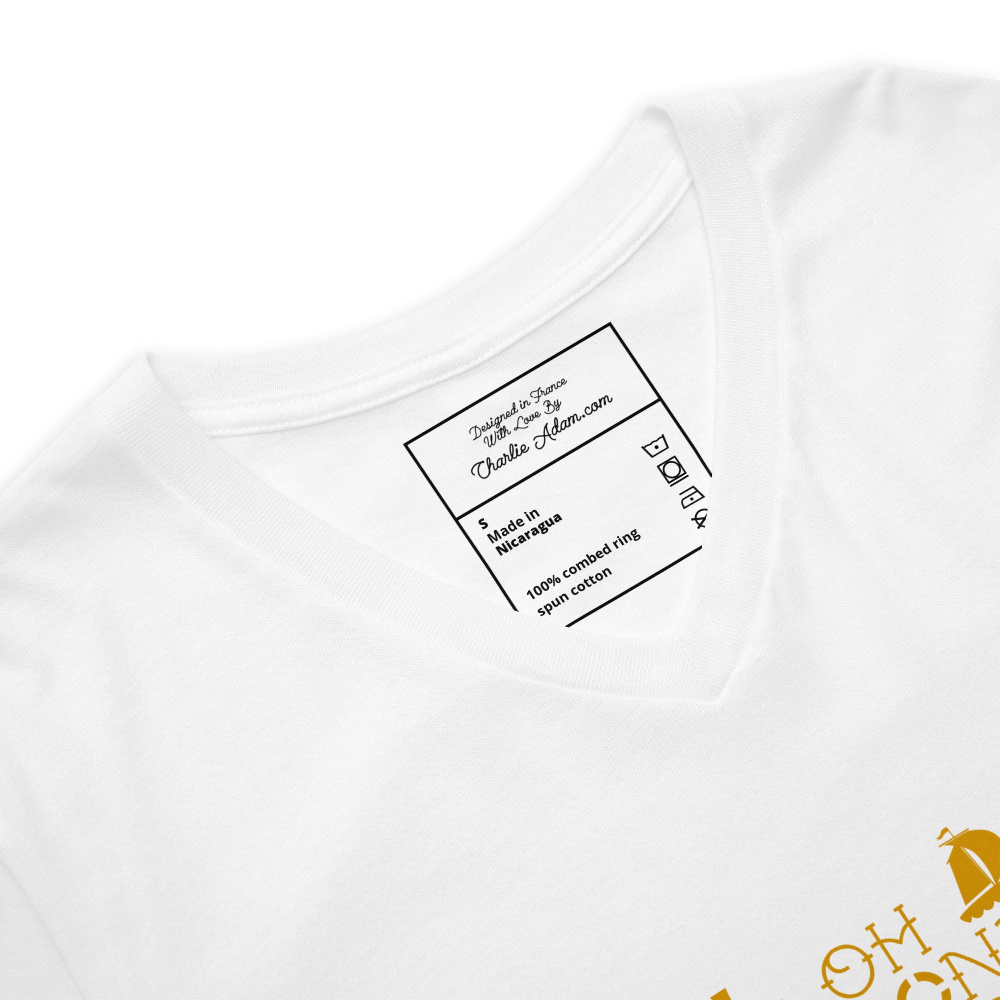 Unisex V-Neck T-Shirt Oh Bonne Mer 2