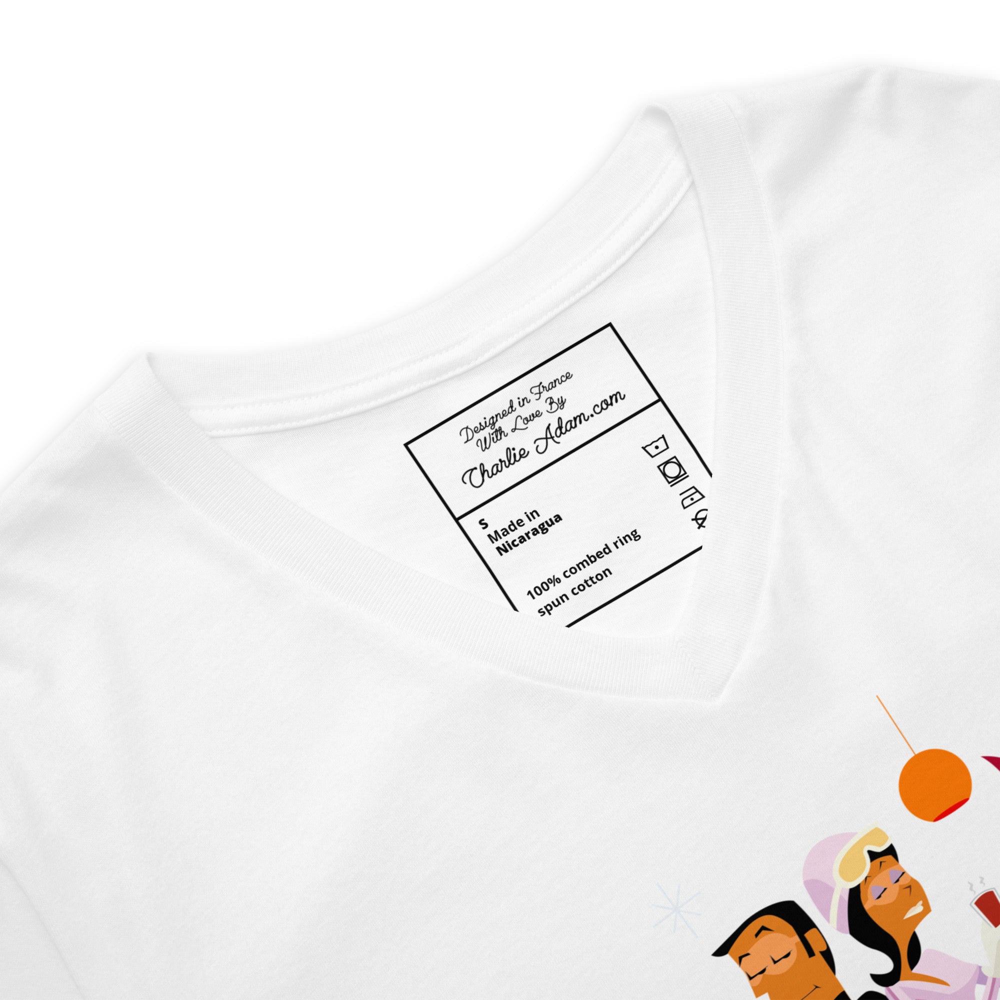 T-shirt unisexe Col V License To Chill Mission Après-Ski