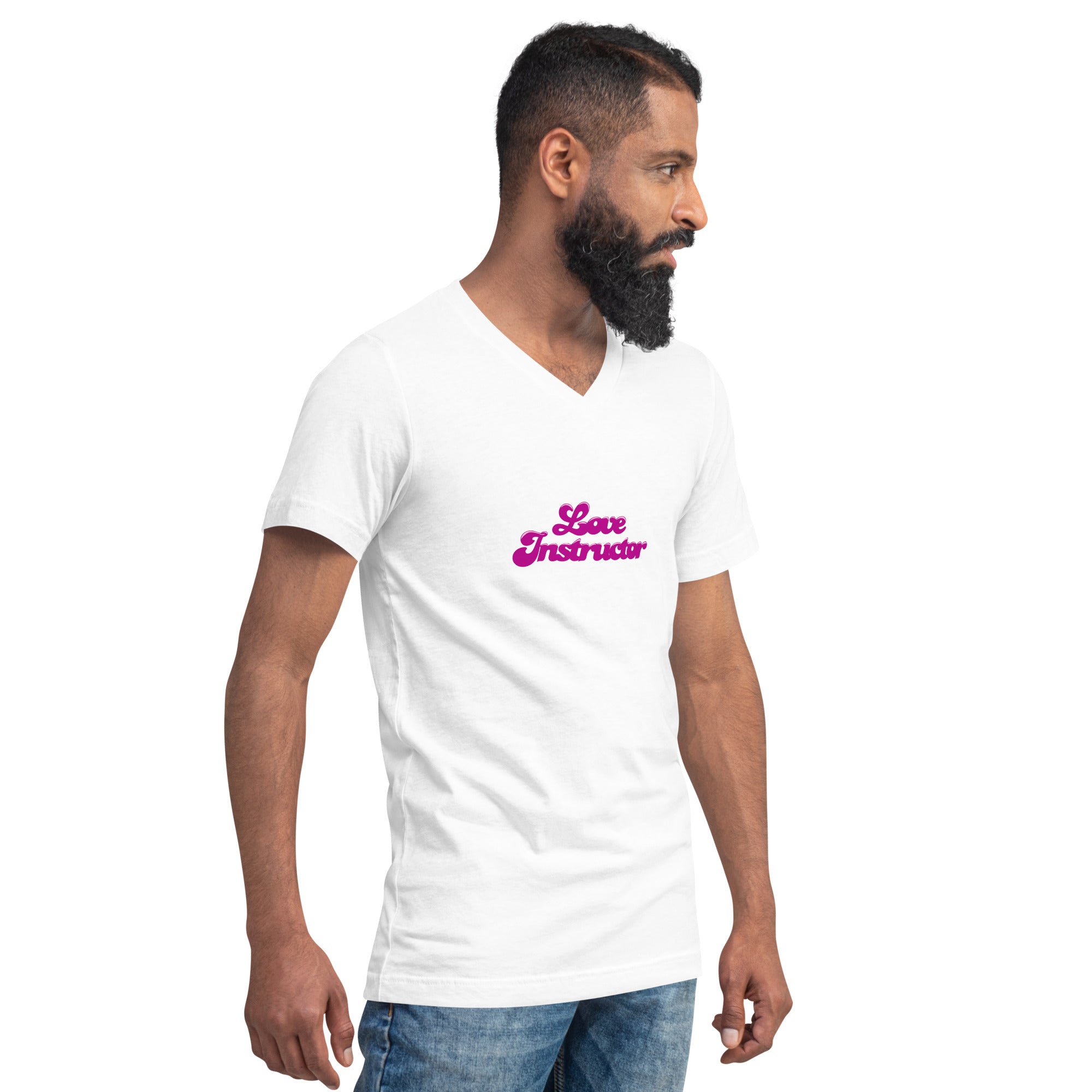 T-shirt unisexe Col V Love instructor