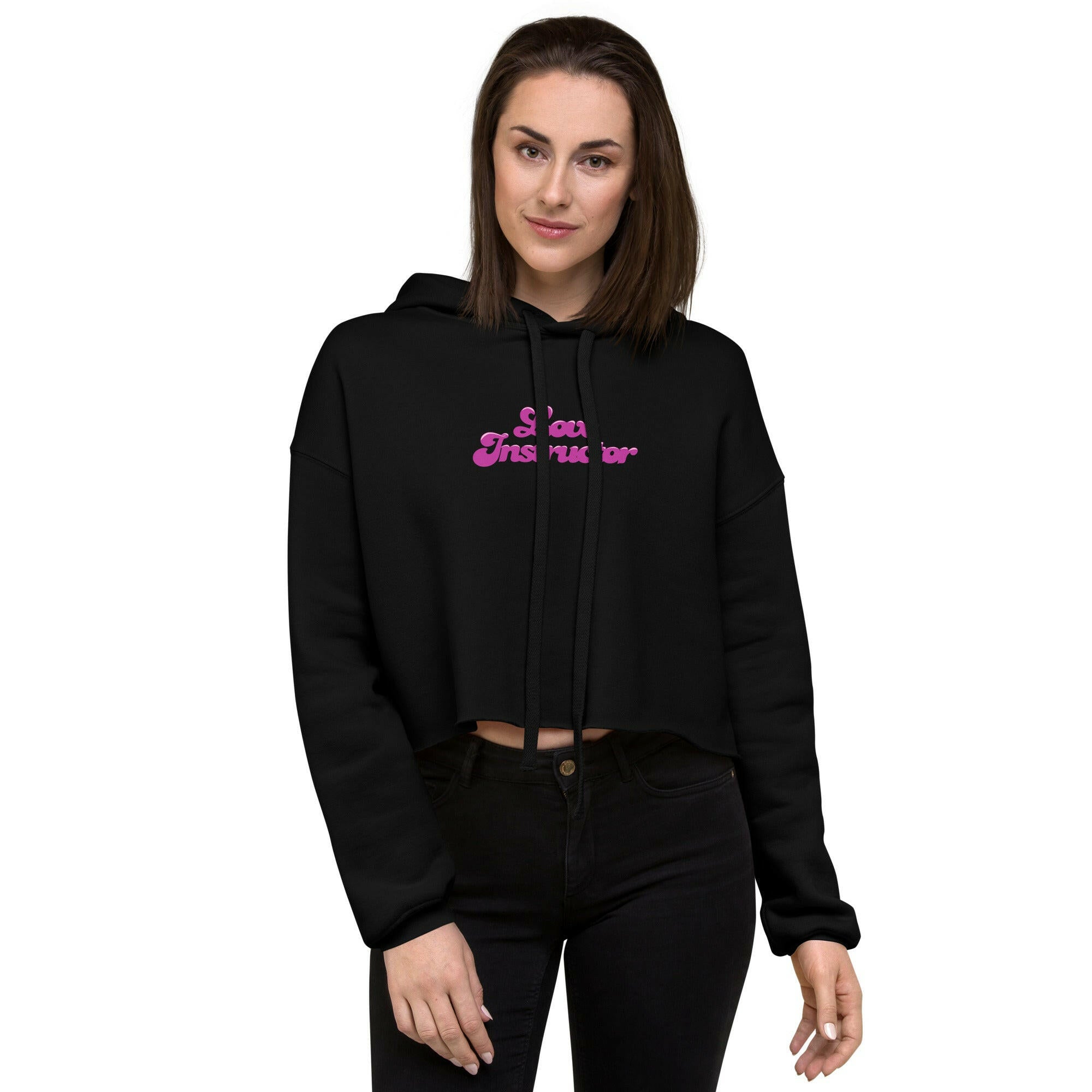 Crop Hoodie Love instructor