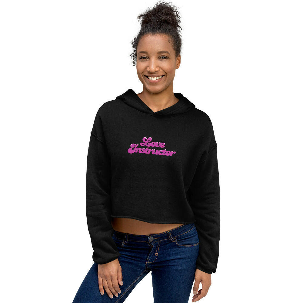 Crop Hoodie Love instructor