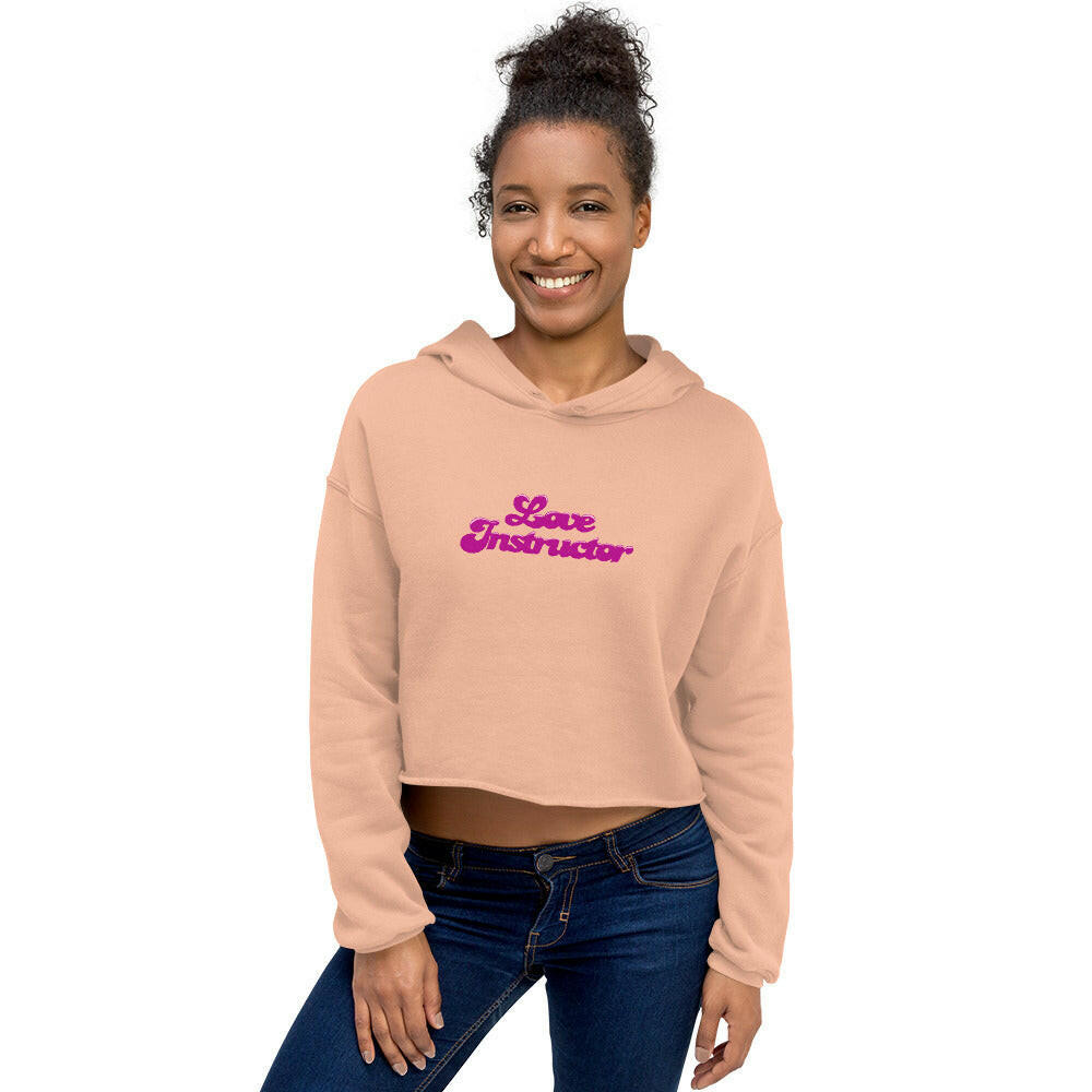 Crop Hoodie Love instructor
