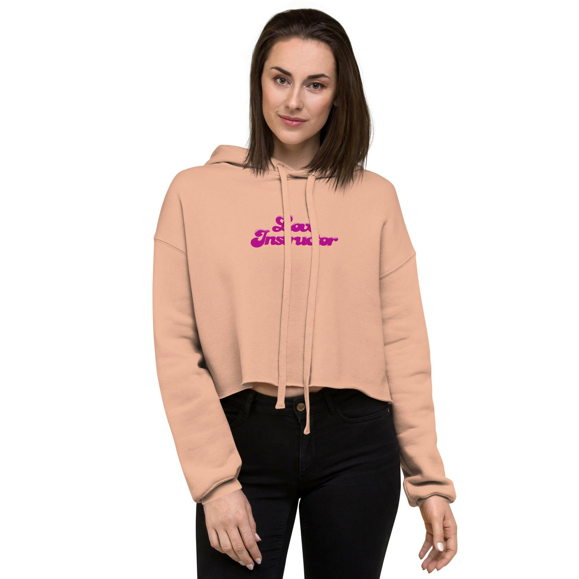 Crop Hoodie Love instructor