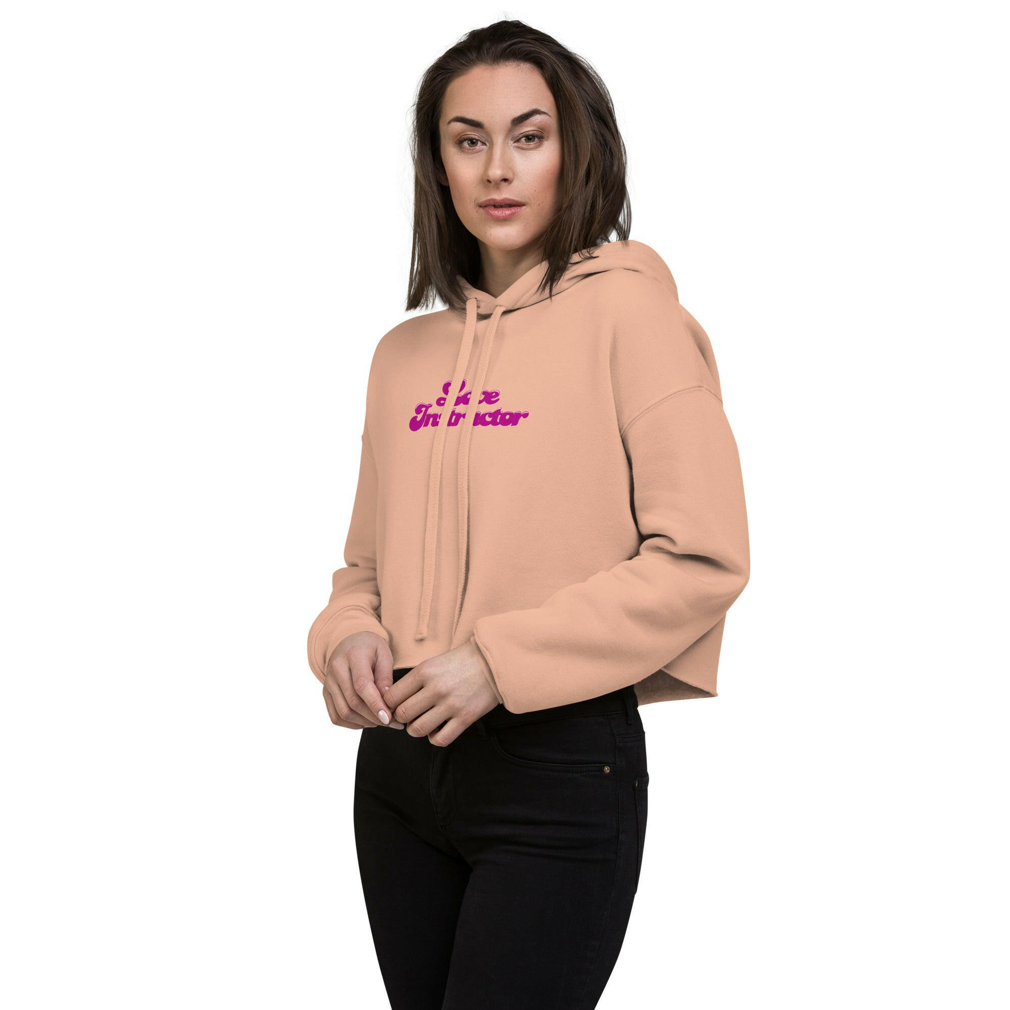 Crop Hoodie Love instructor