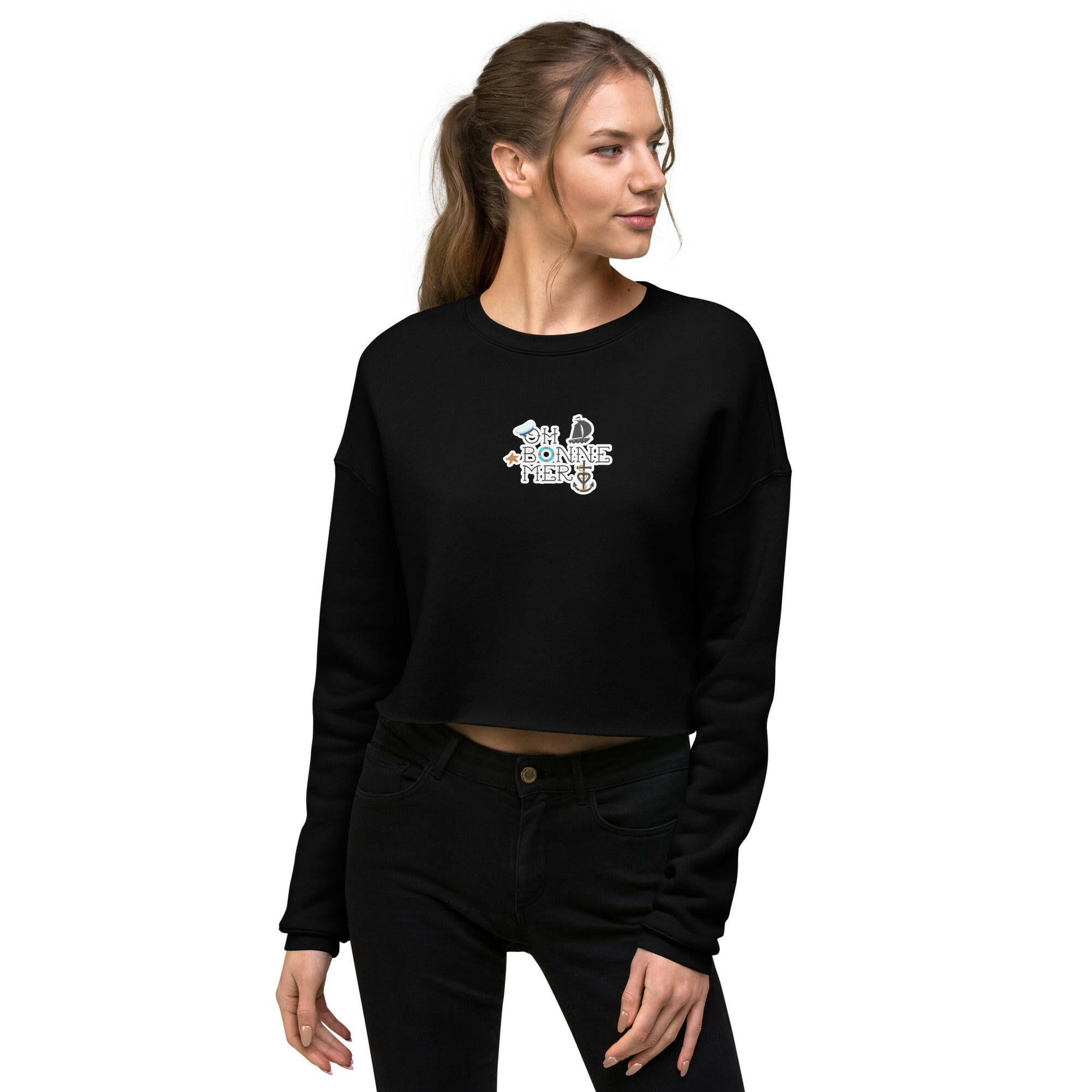 Sweat-Shirt Crop-Top Oh Bonne Mer 3