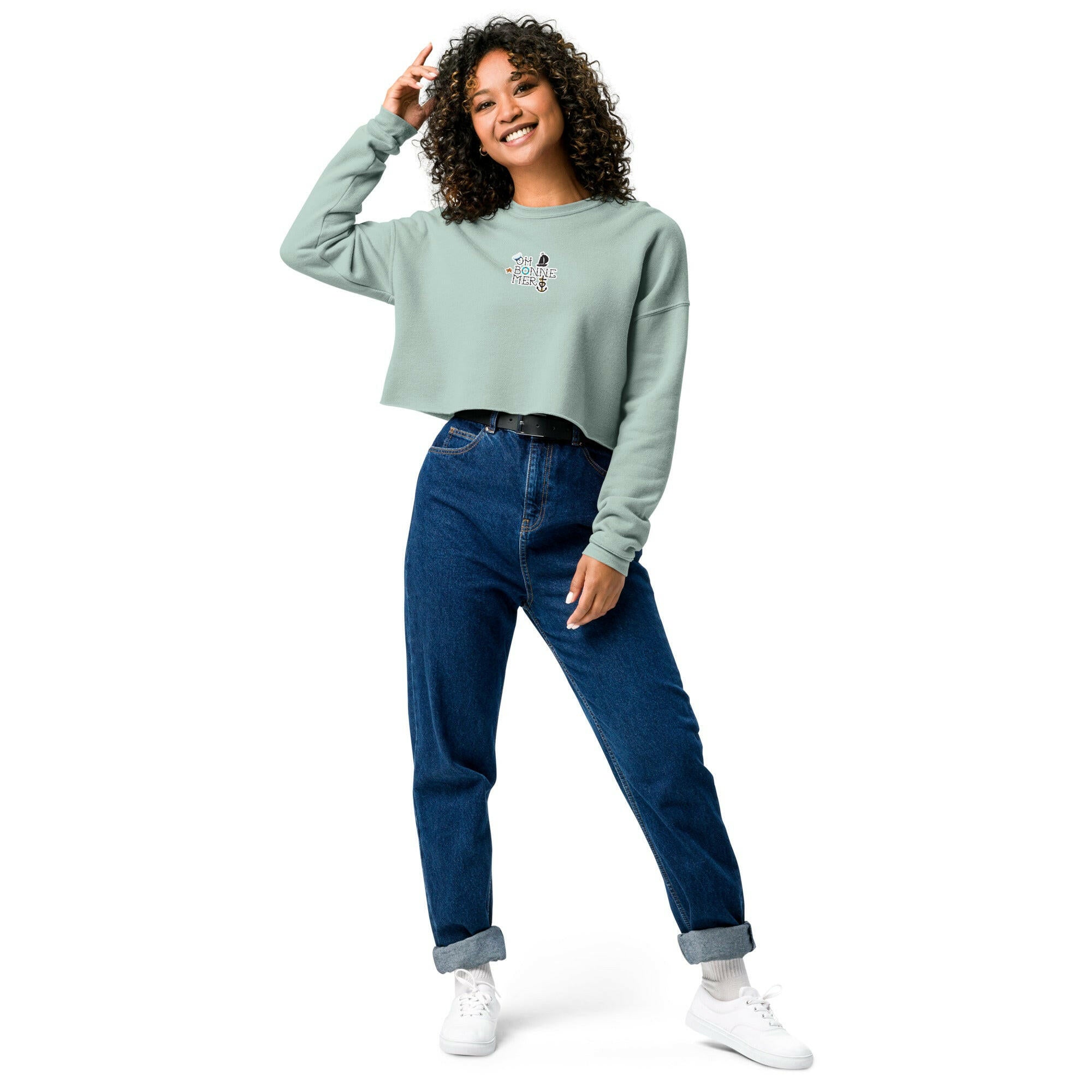 Sweat-Shirt Crop-Top Oh Bonne Mer 3