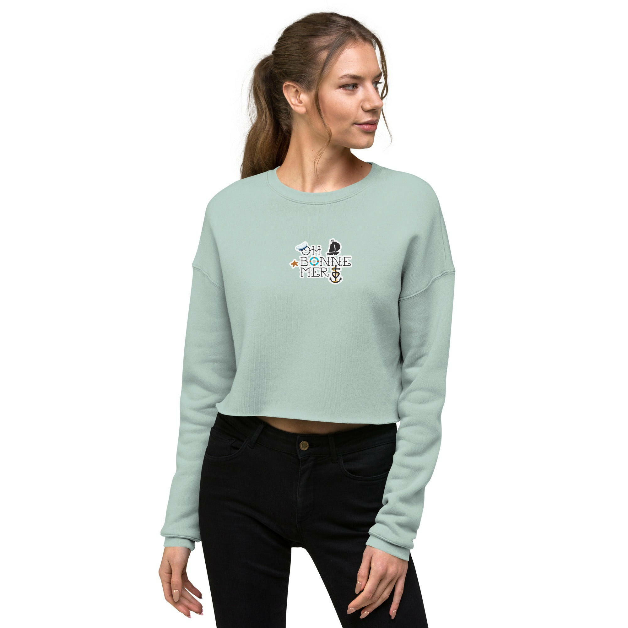 Sweat-Shirt Crop-Top Oh Bonne Mer 3