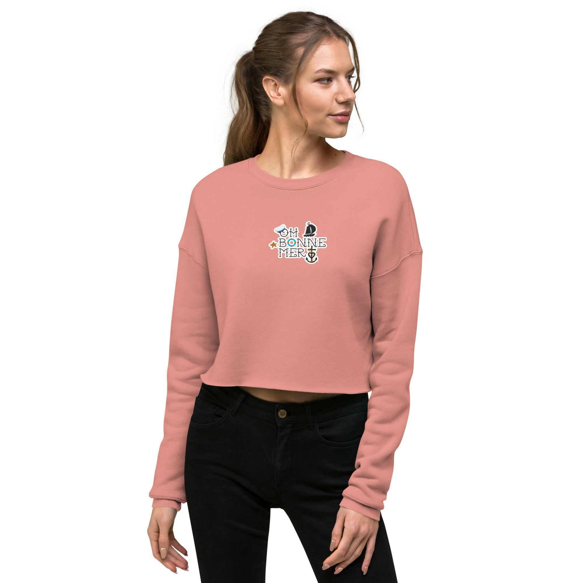Sweat-Shirt Crop-Top Oh Bonne Mer 3