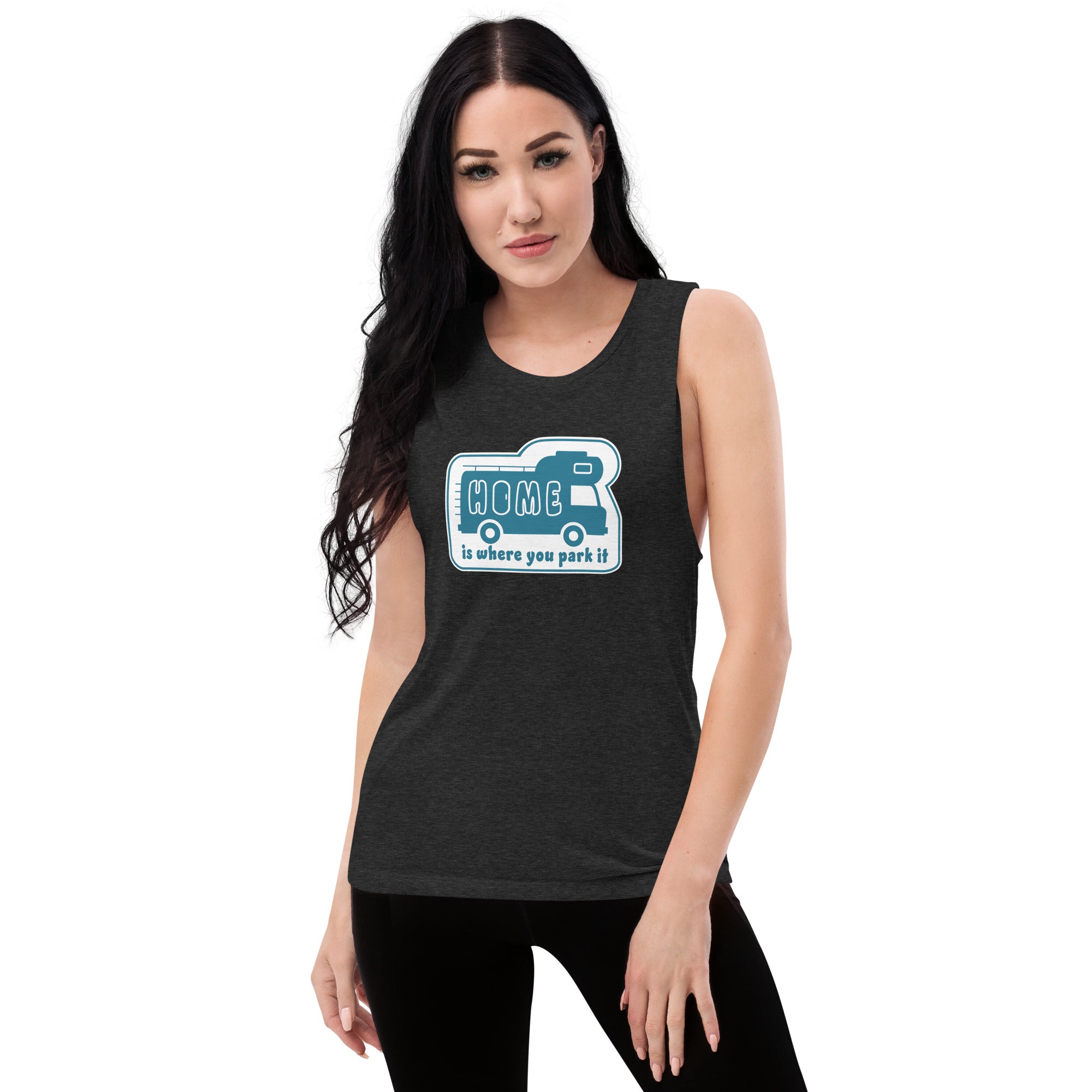 T-Shirt sans manches pour Femme Bold Camper Van