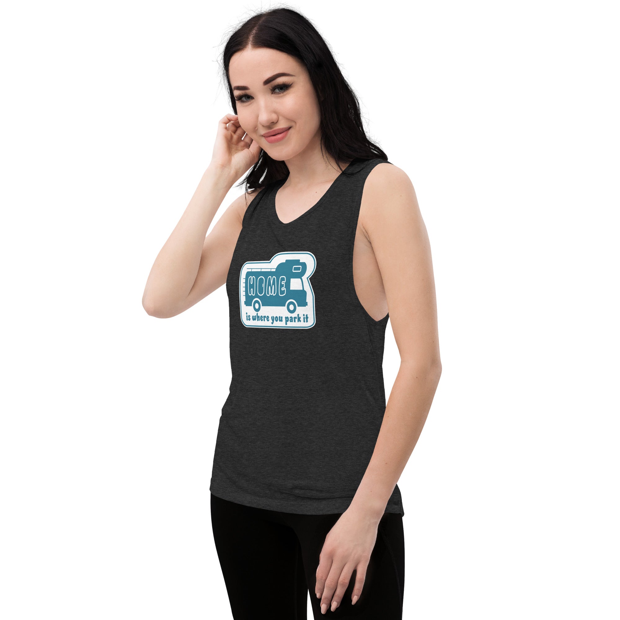T-Shirt sans manches pour Femme Bold Camper Van