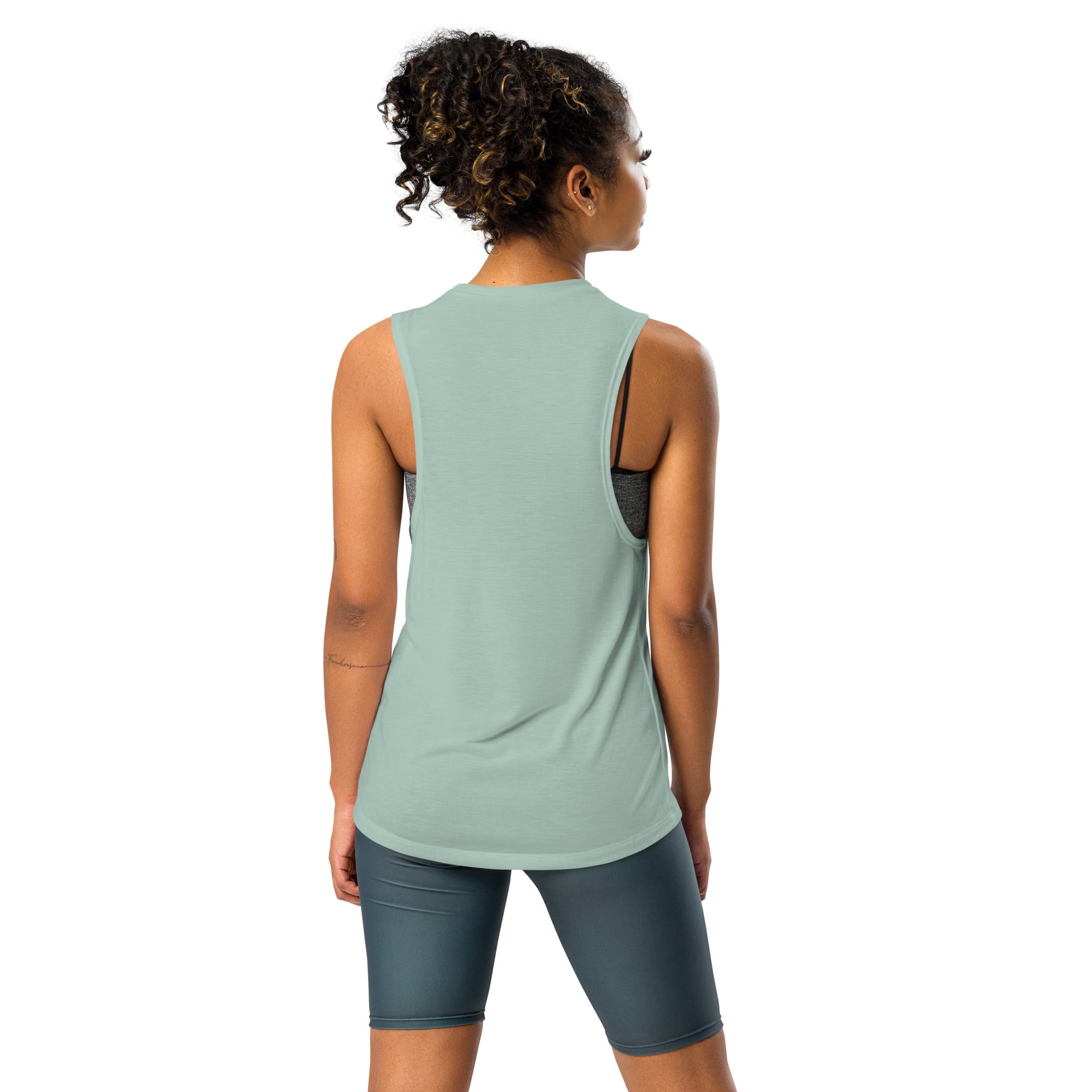Ladies’ Muscle Tank Free camping is not a crime