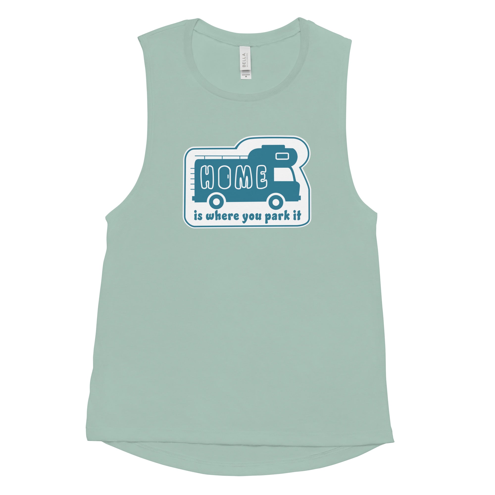 T-Shirt sans manches pour Femme Bold Camper Van