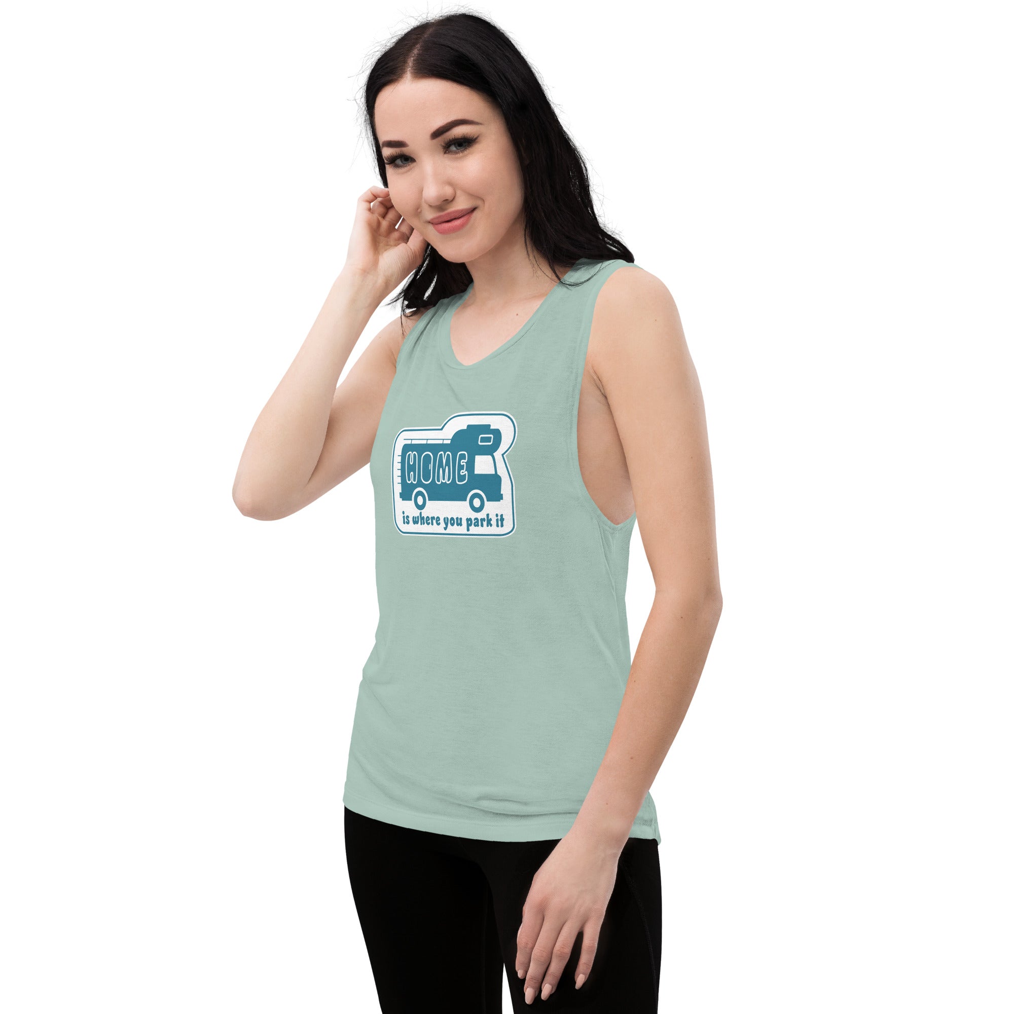 T-Shirt sans manches pour Femme Bold Camper Van