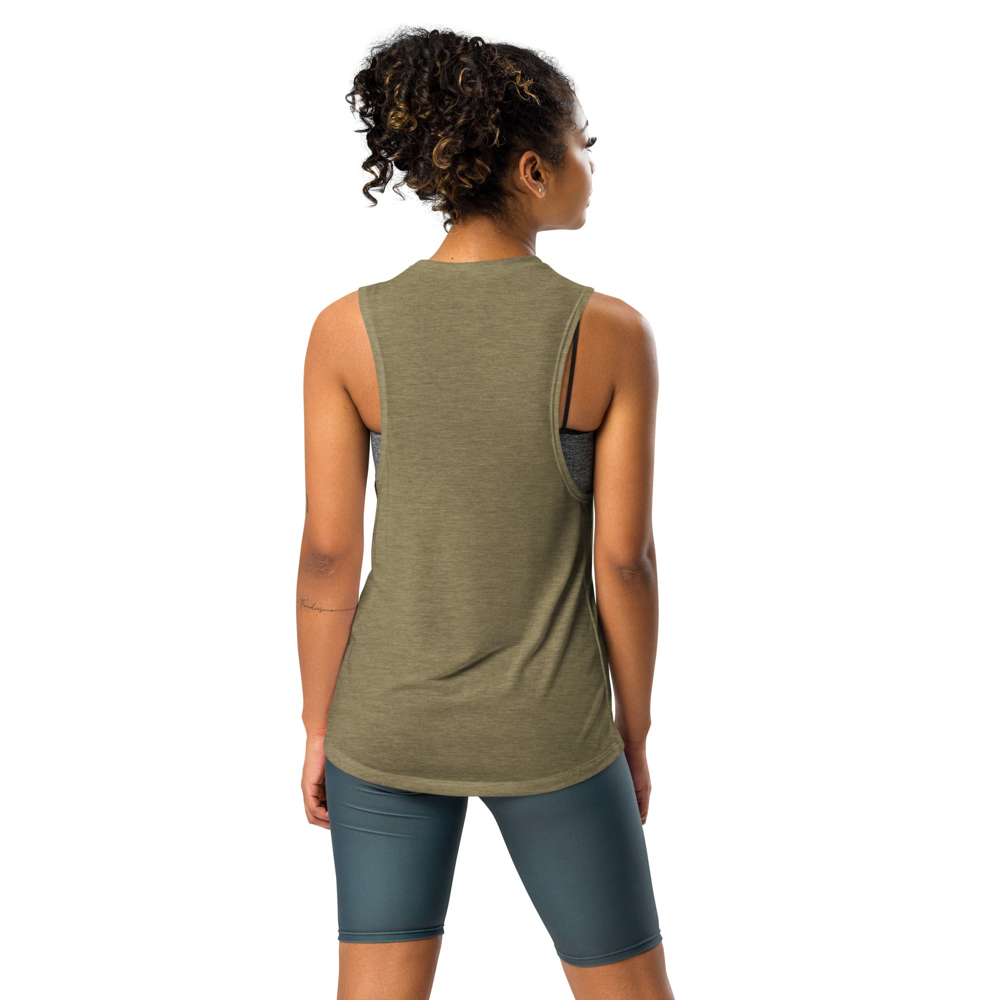 Ladies’ Muscle Tank Free camping is not a crime