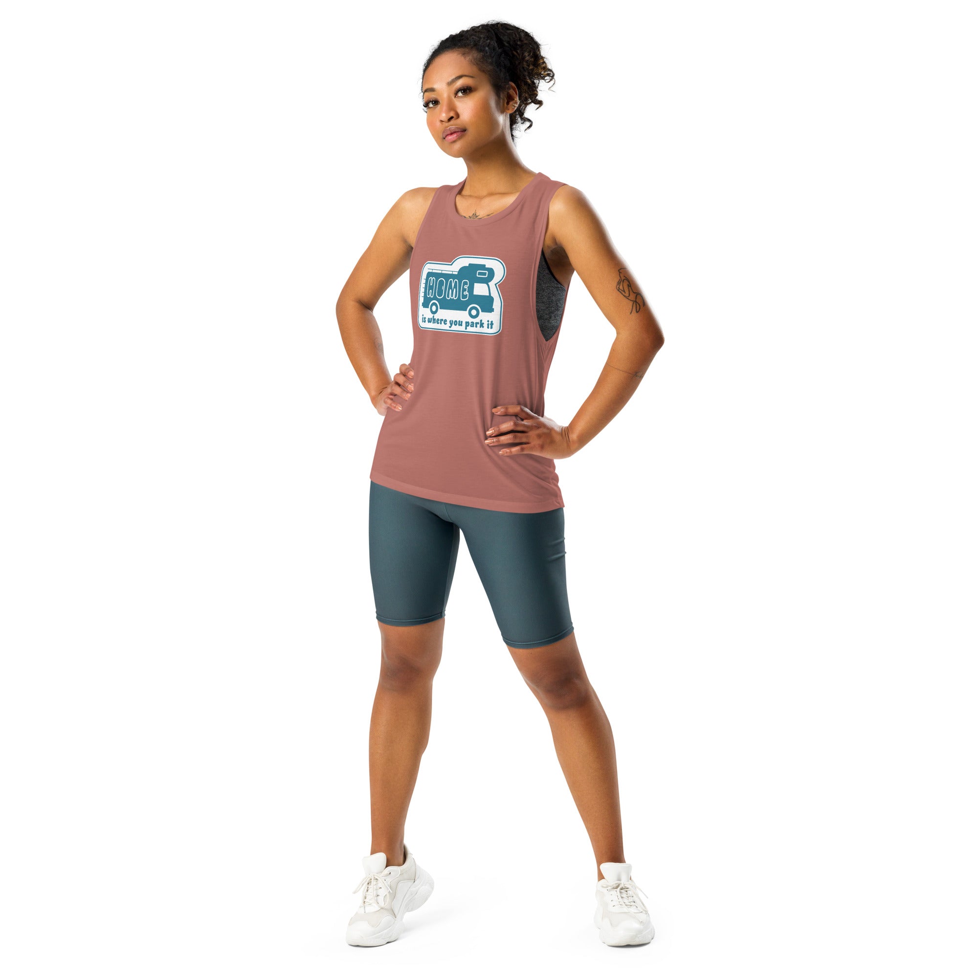 T-Shirt sans manches pour Femme Bold Camper Van