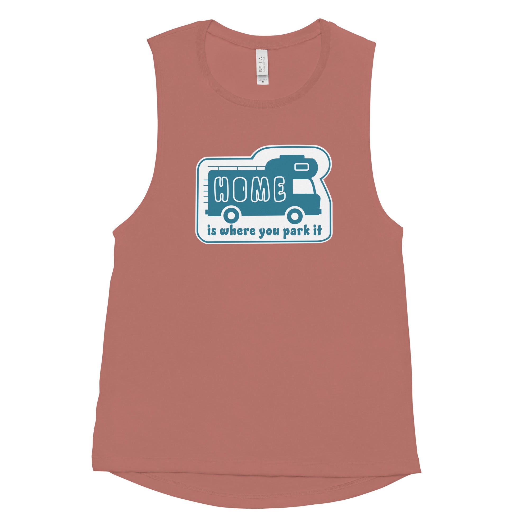 T-Shirt sans manches pour Femme Bold Camper Van