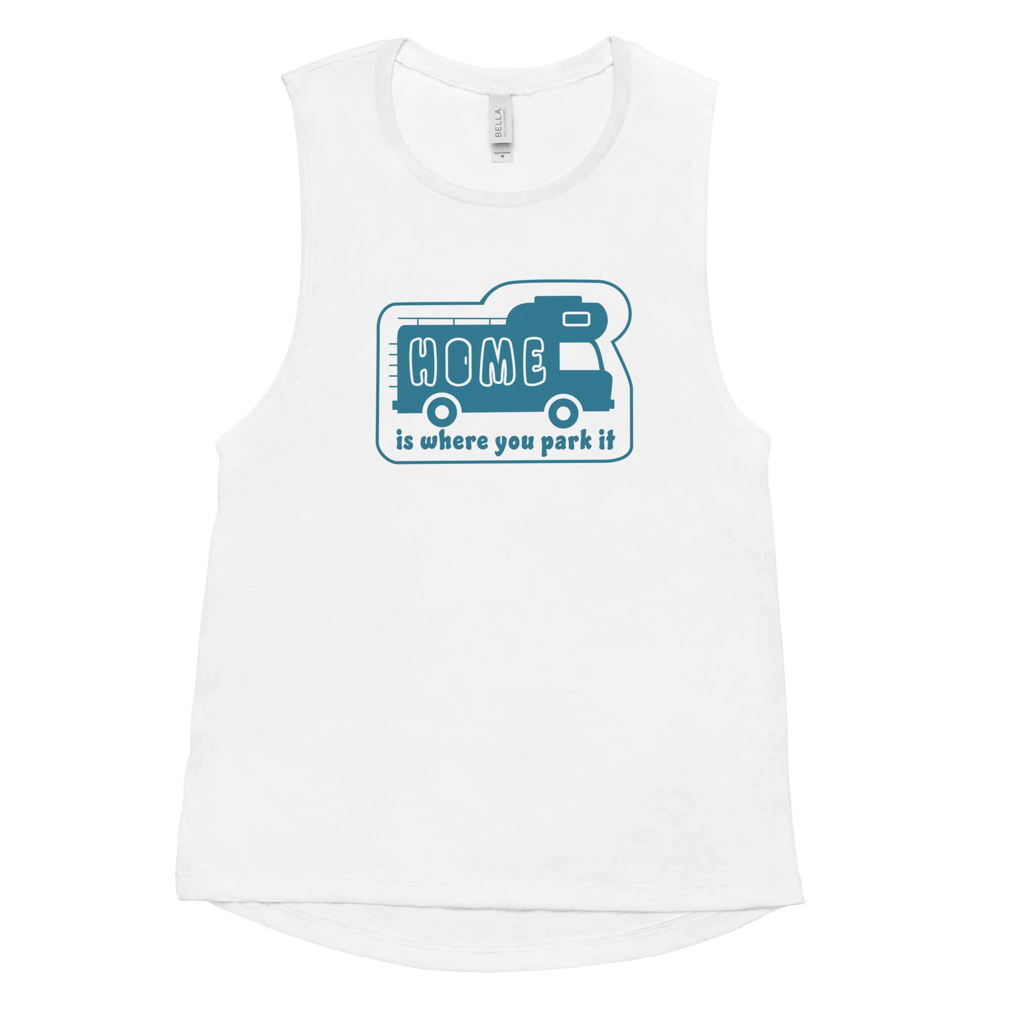 T-Shirt sans manches pour Femme Bold Camper Van
