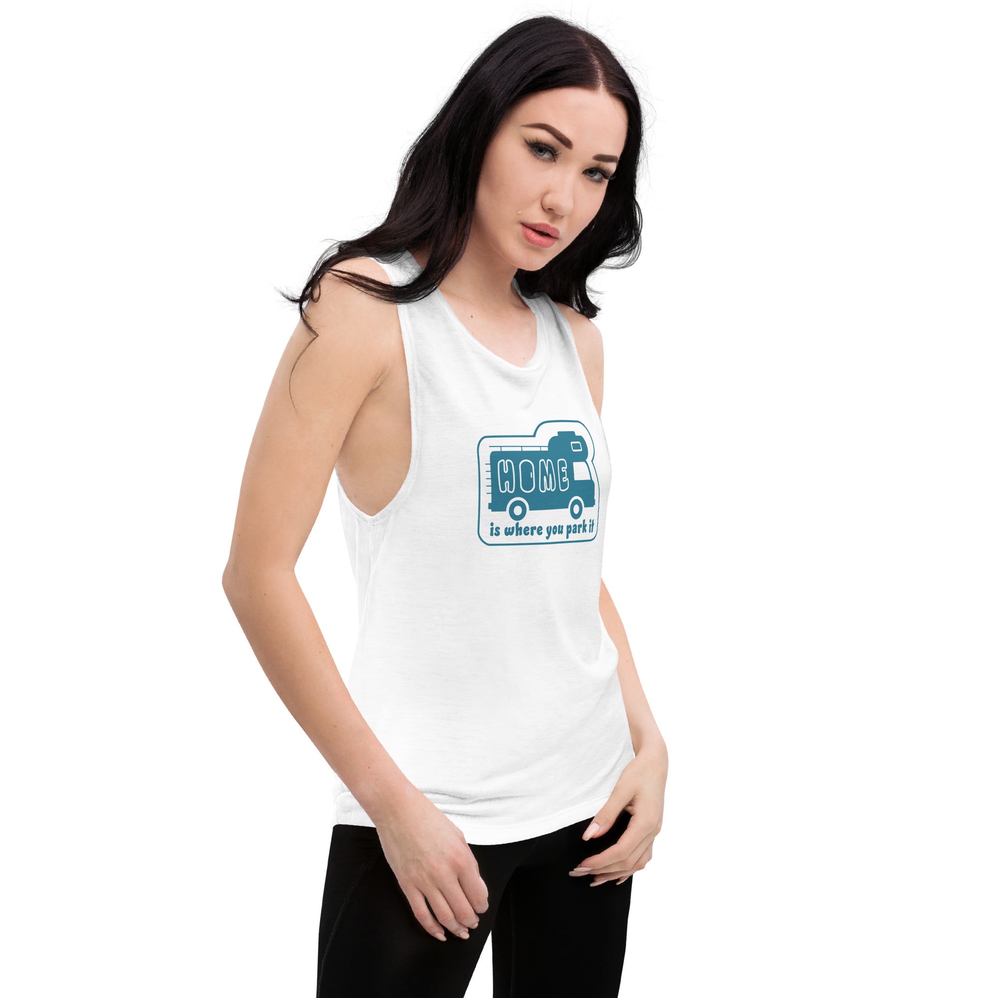 T-Shirt sans manches pour Femme Bold Camper Van