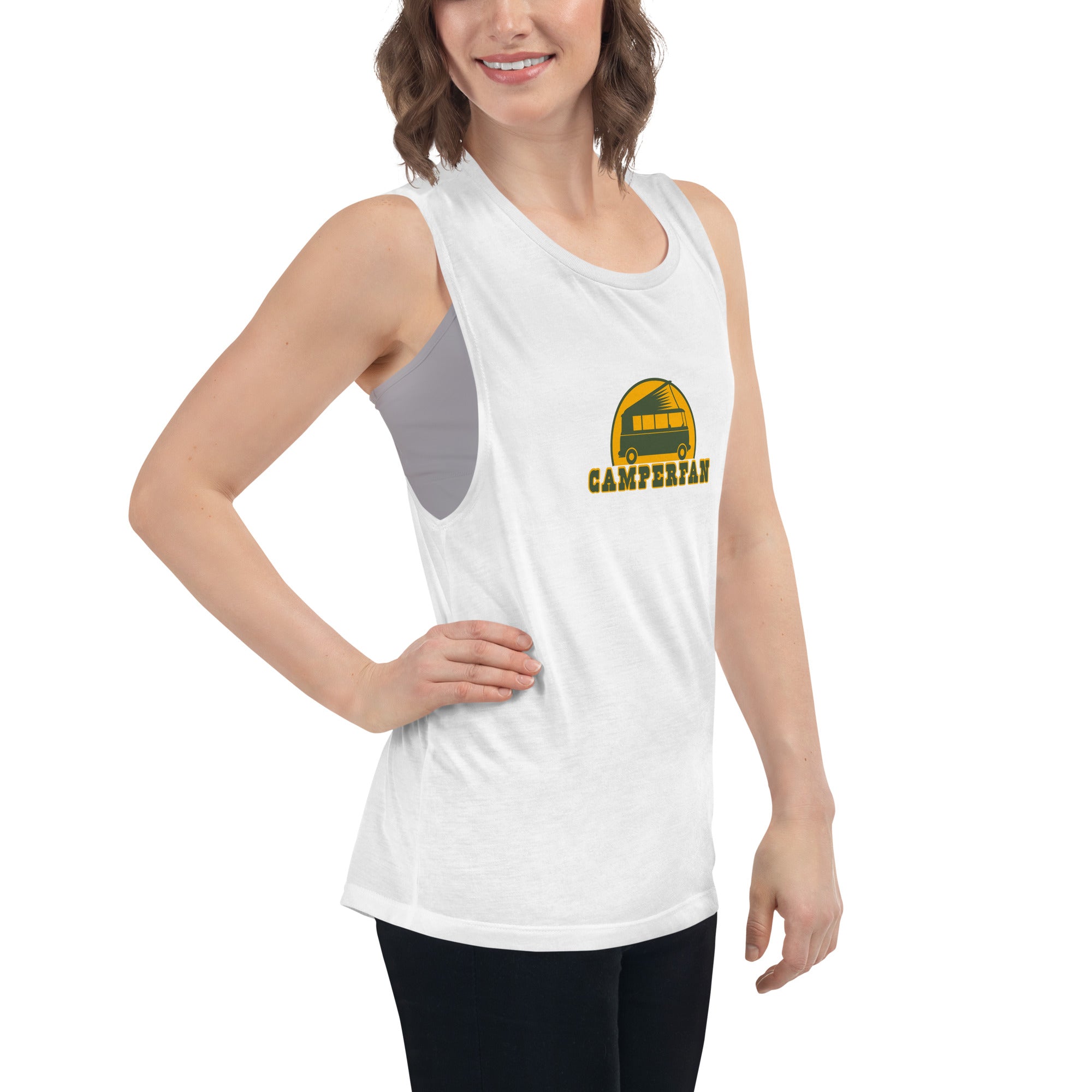 T-Shirt sans manches pour Femme Camperfan