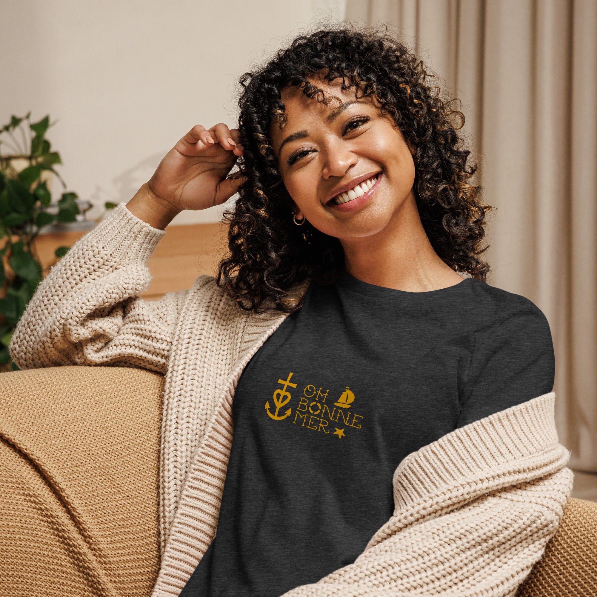 Women's Relaxed T-Shirt Oh Bonne Mer 2