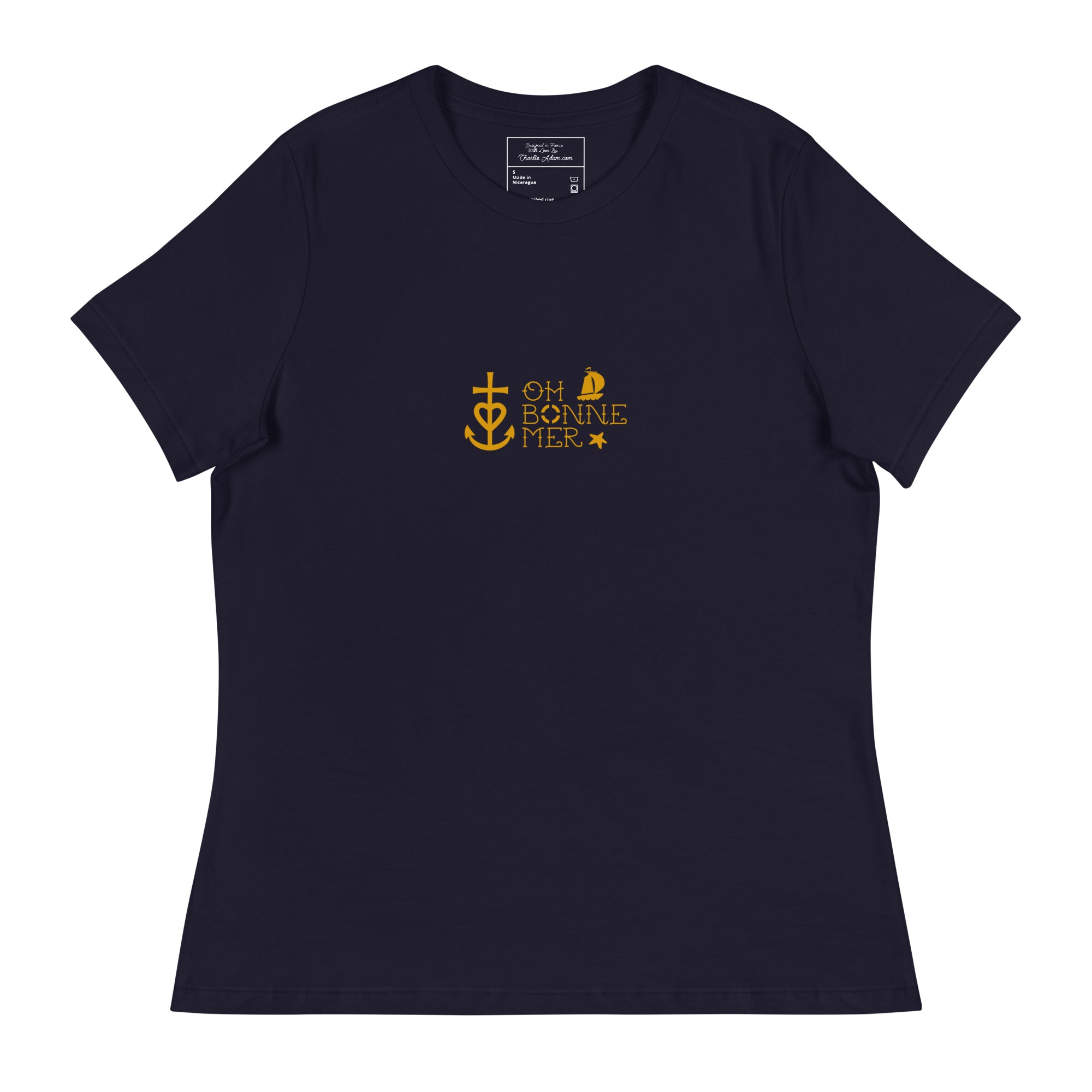Women's Relaxed T-Shirt Oh Bonne Mer 2