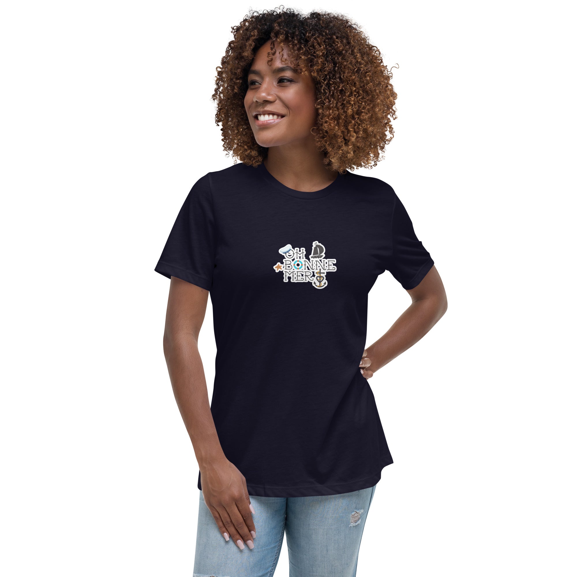 T-shirt décontracté pour Femme Oh Bonne Mer 3
