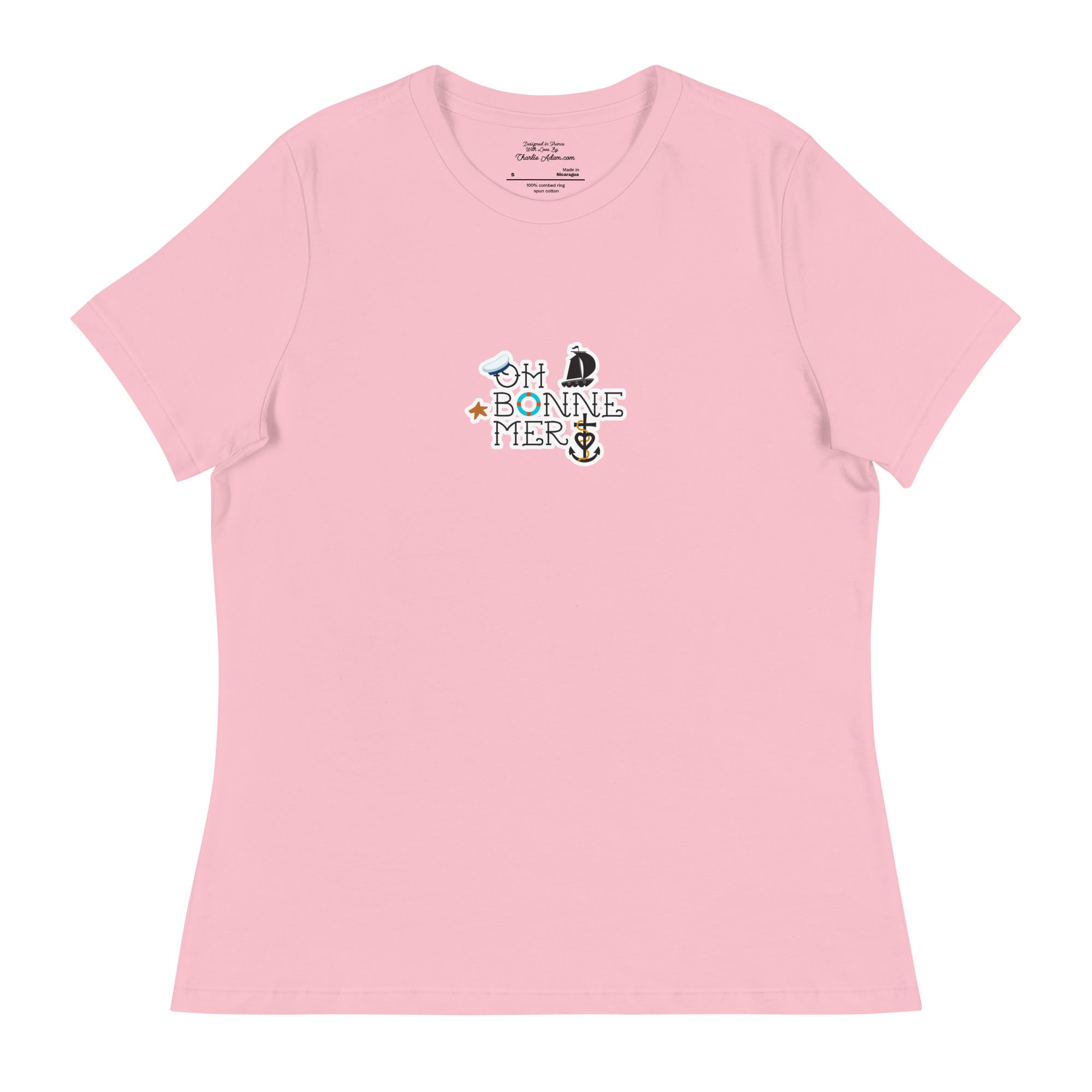T-shirt décontracté pour Femme Oh Bonne Mer 3