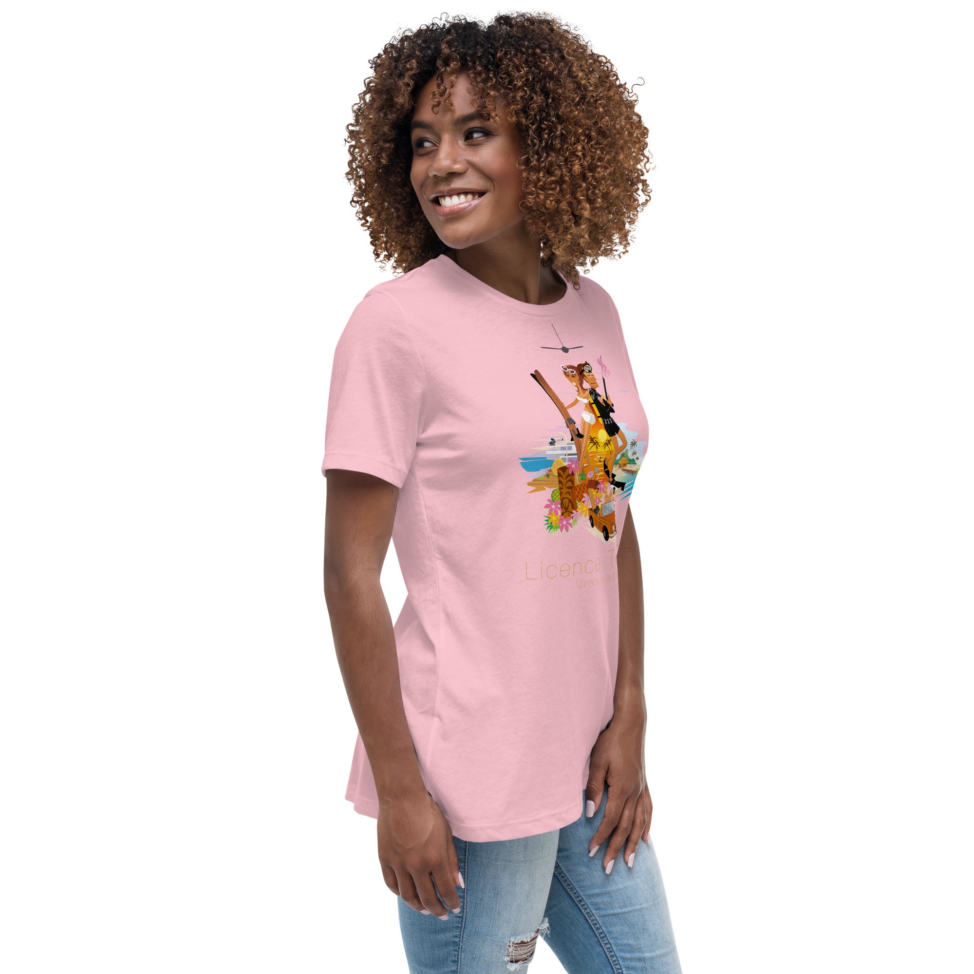 Women's Relaxed T-Shirt License to Chill Vamos a la Playa