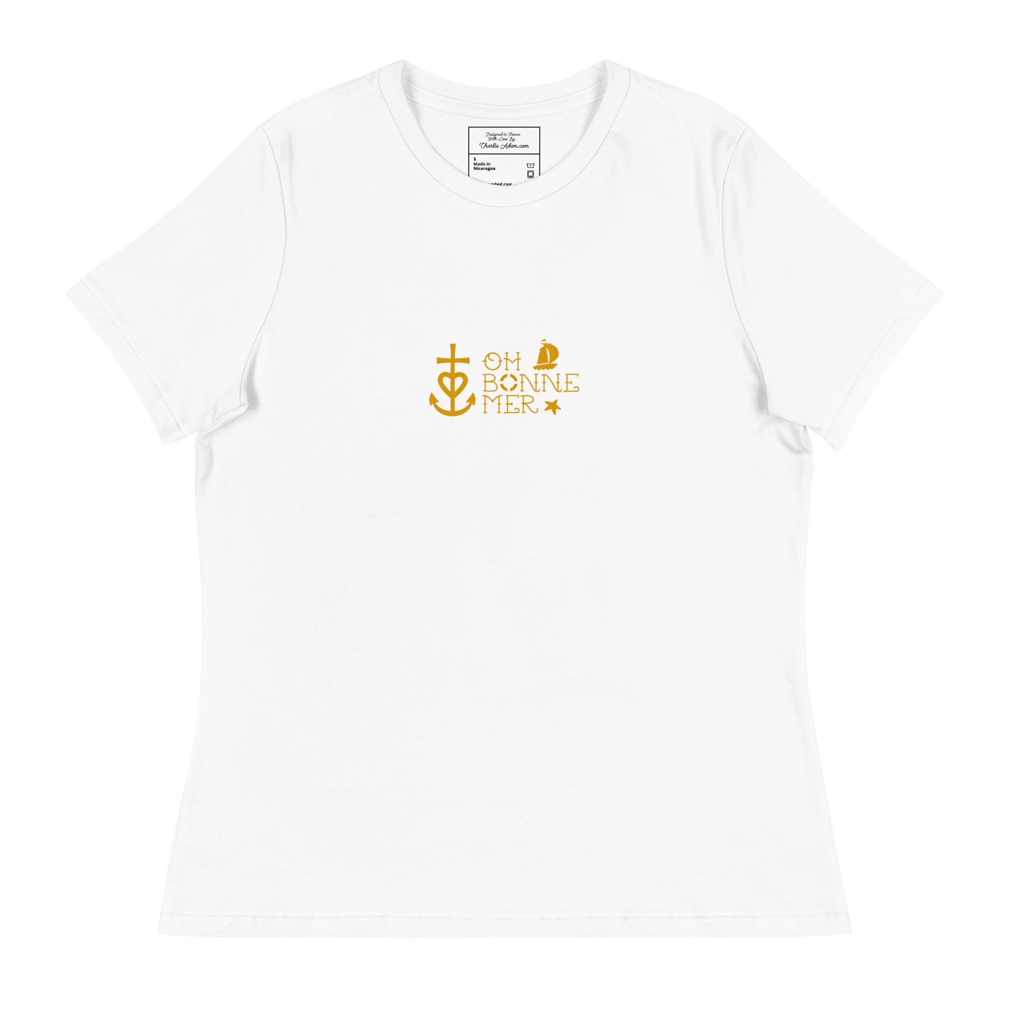 Women's Relaxed T-Shirt Oh Bonne Mer 2