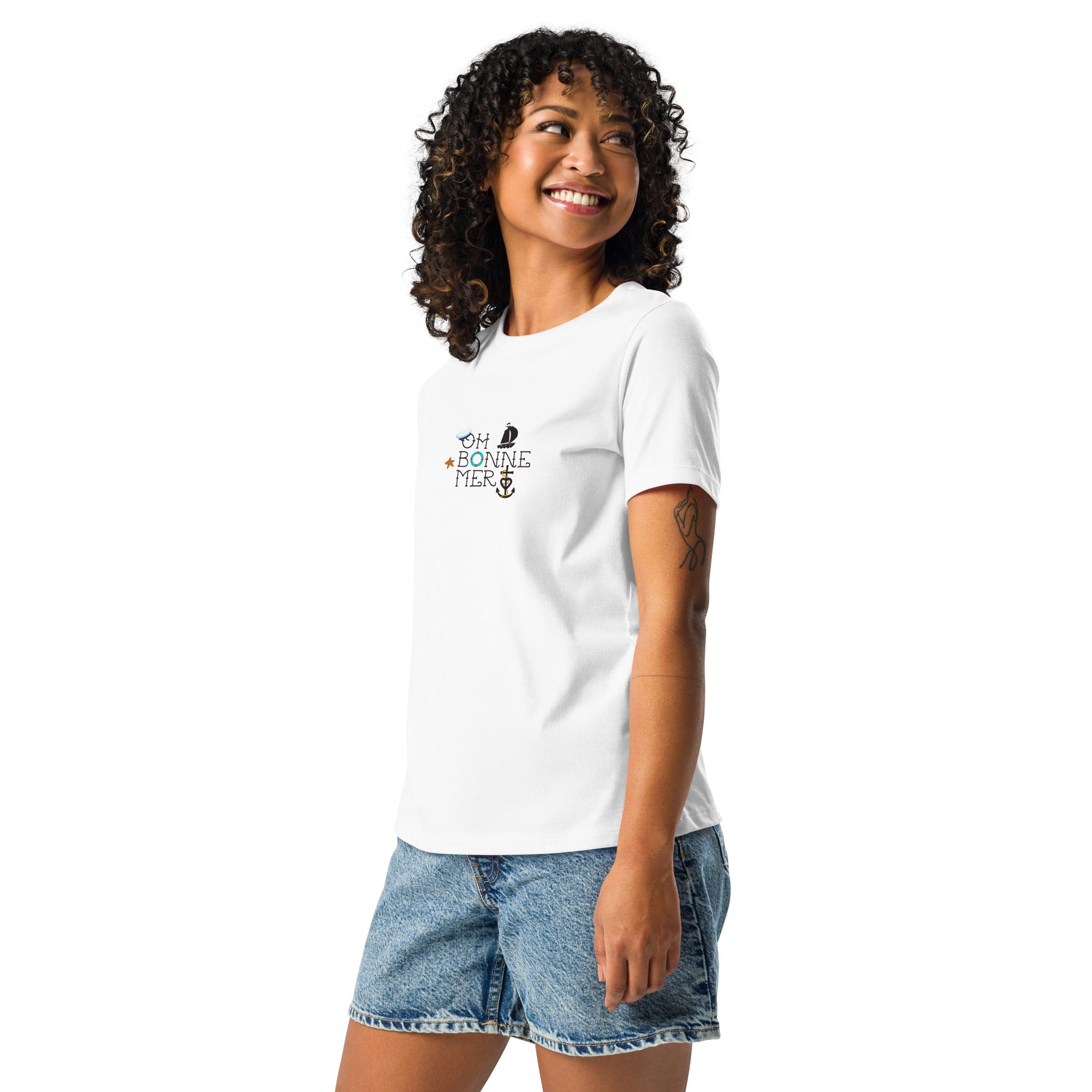 T-shirt décontracté pour Femme Oh Bonne Mer 3