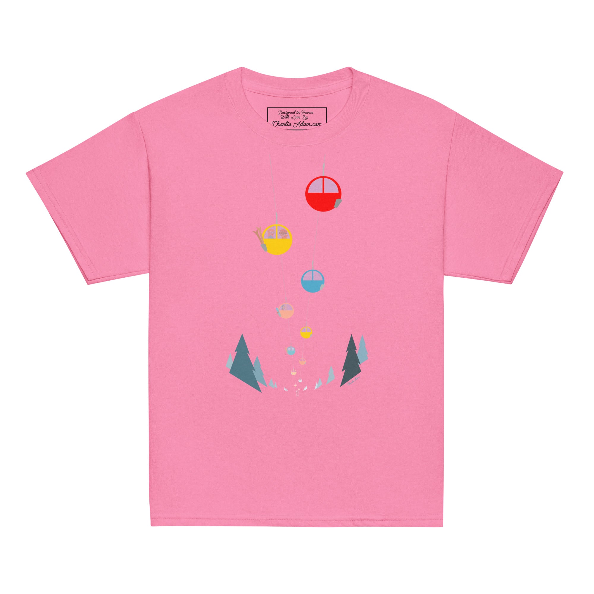 T-shirt épais enfant Gondolas in the mist