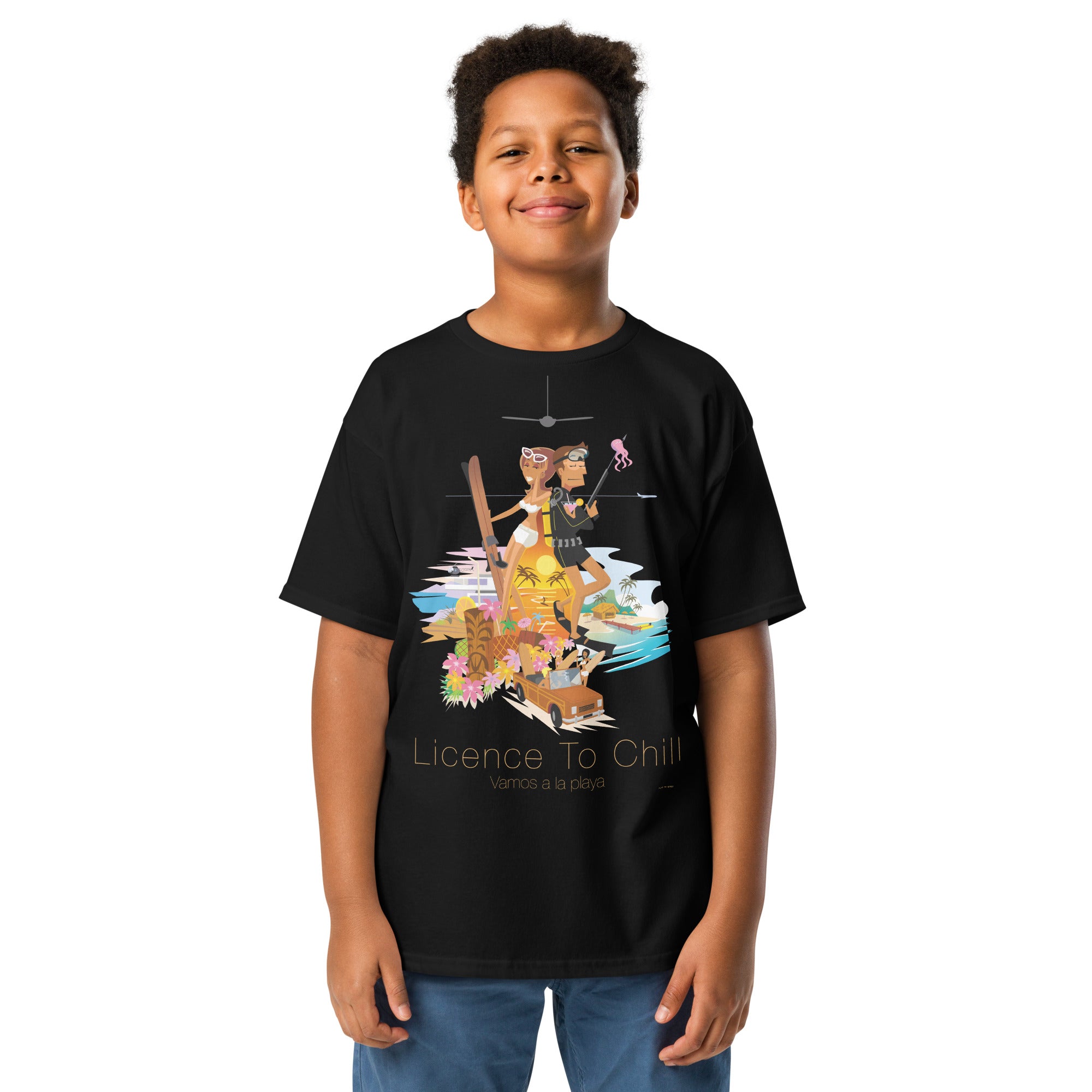 T-shirt épais enfant License to Chill Vamos a la Playa
