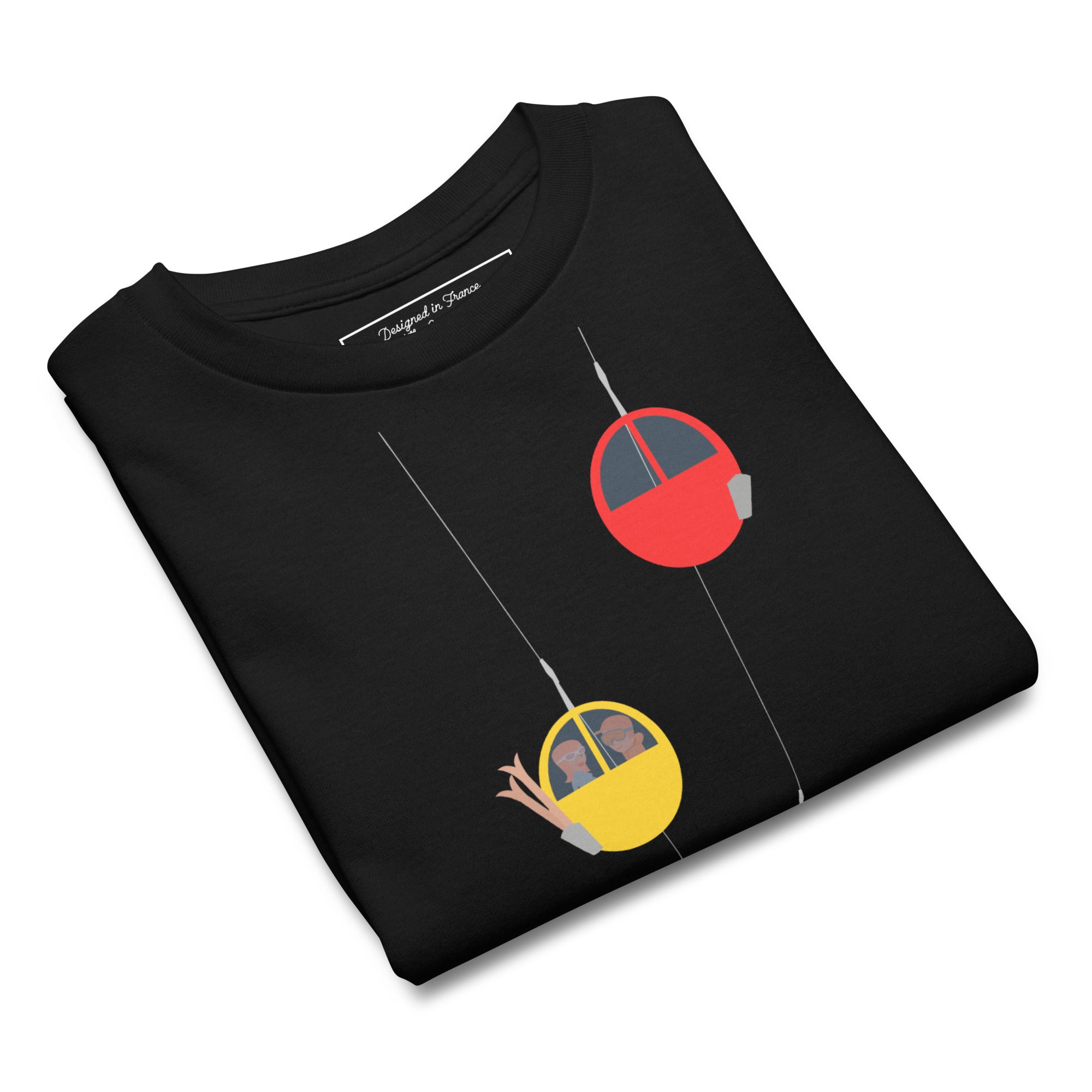 T-shirt épais enfant Gondolas in the mist