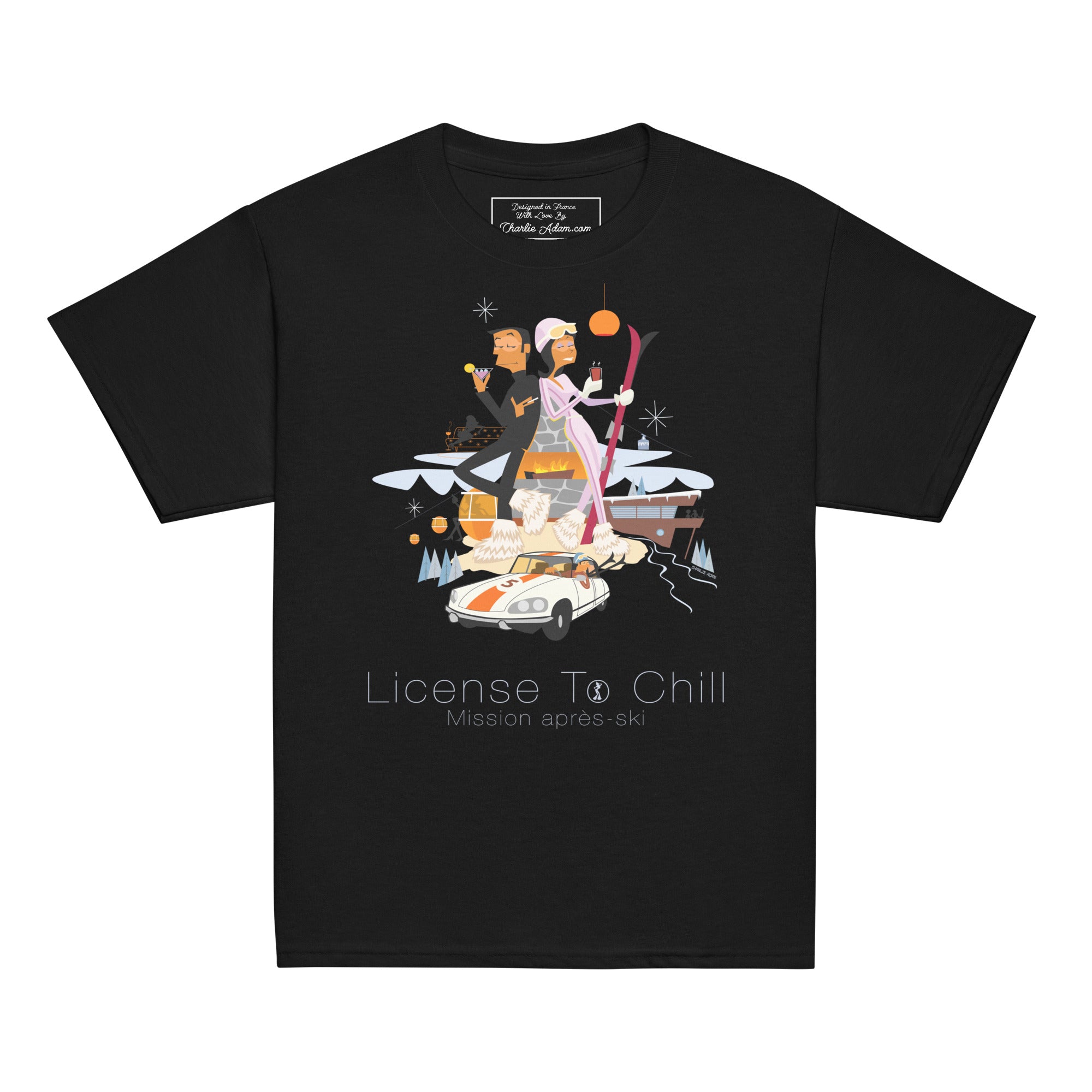T-shirt épais enfant License To Chill Mission Après-Ski