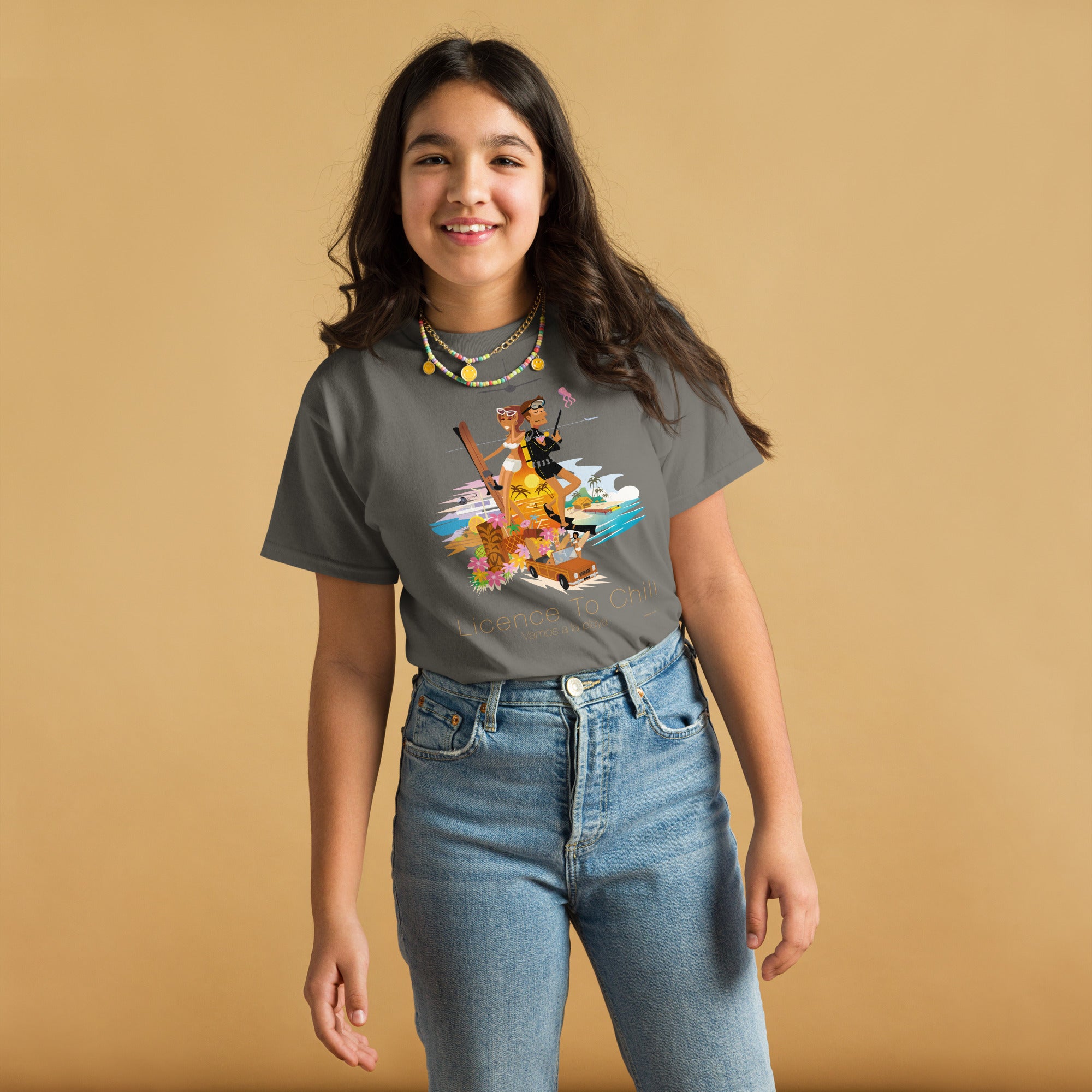 T-shirt épais enfant License to Chill Vamos a la Playa