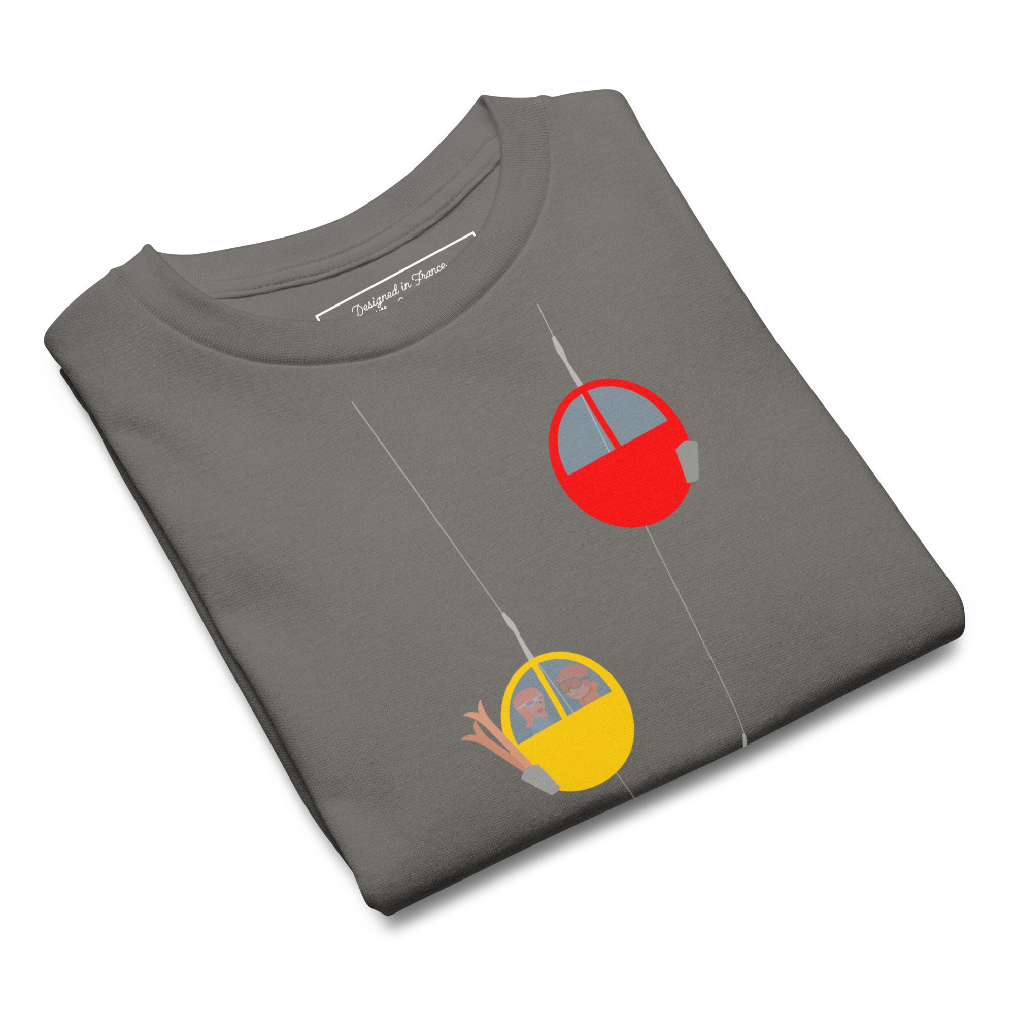 T-shirt épais enfant Gondolas in the mist